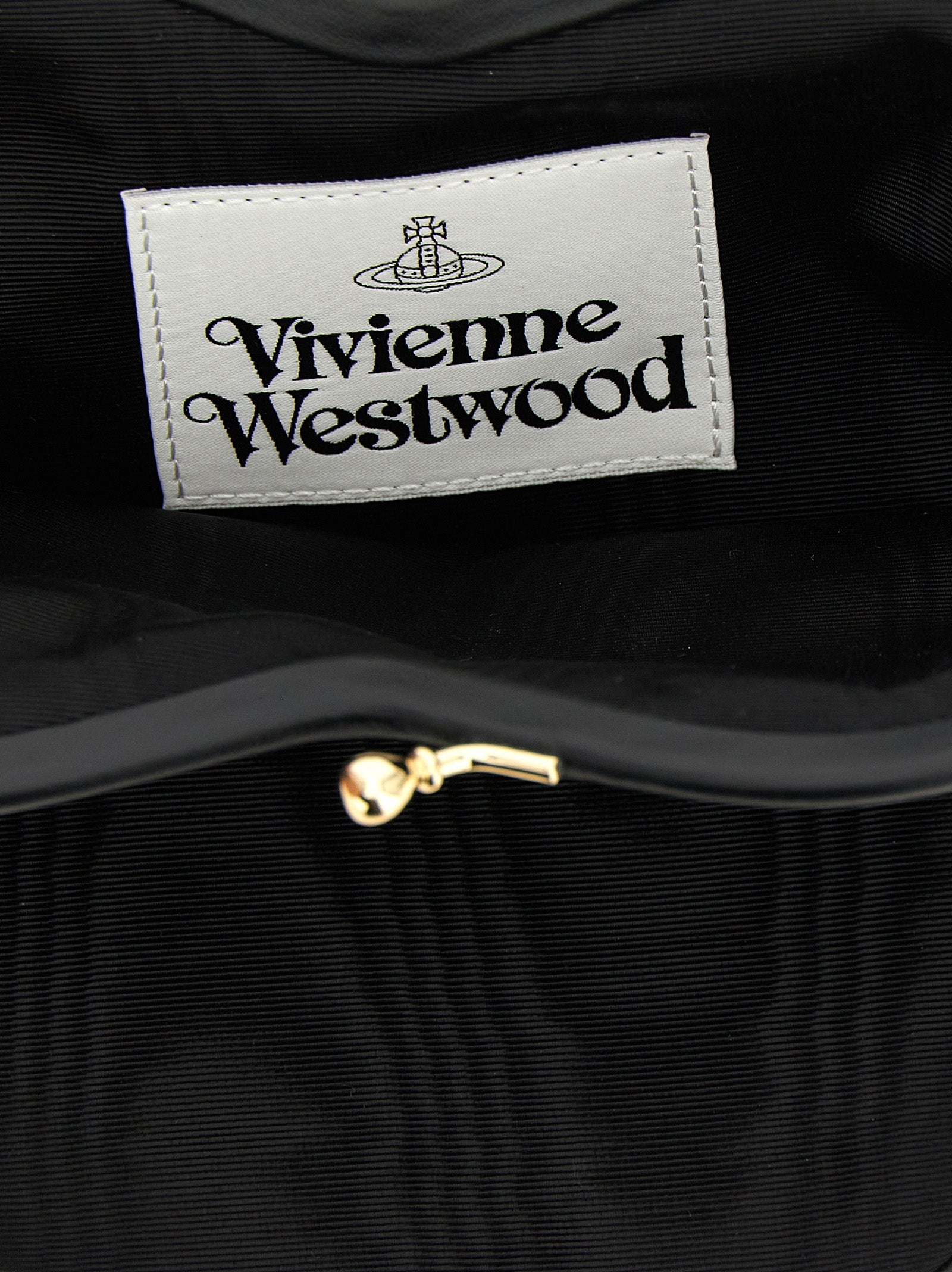 Vivienne Westwood Schwarze Viscose Handtasche