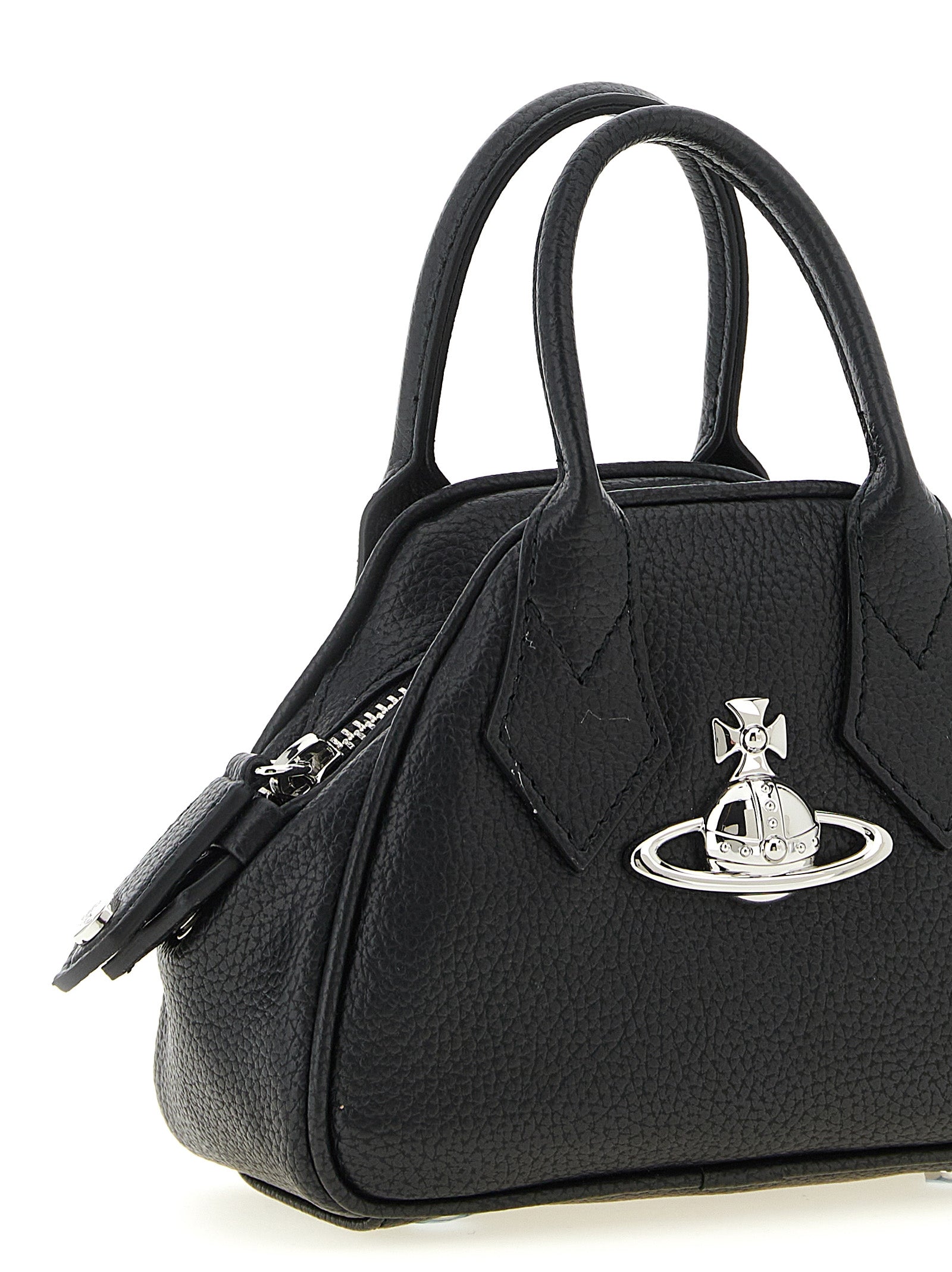 Vivienne Westwood Schwarze Handtasche aus Polyethylen