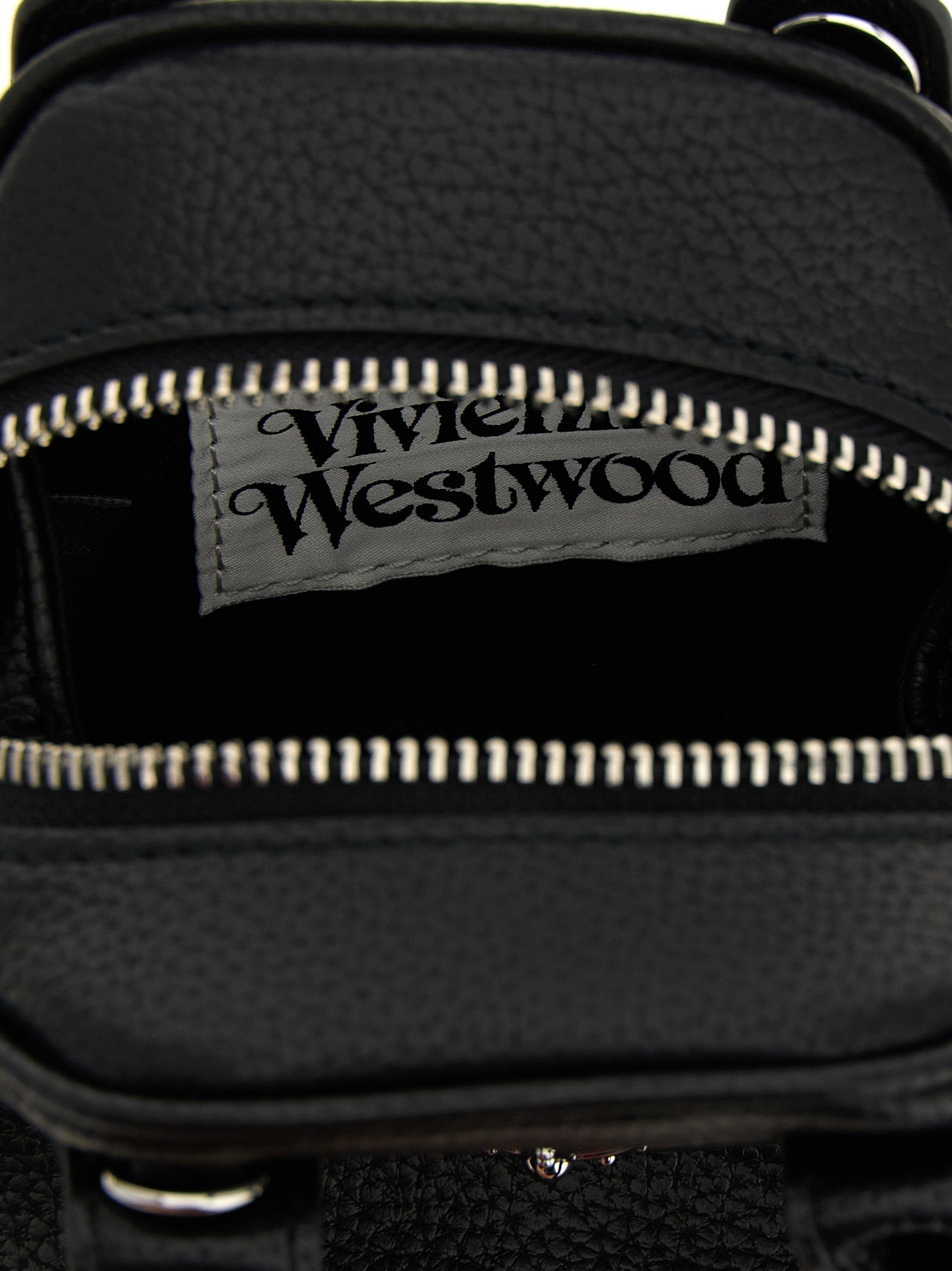 Vivienne Westwood Schwarze Handtasche aus Polyethylen