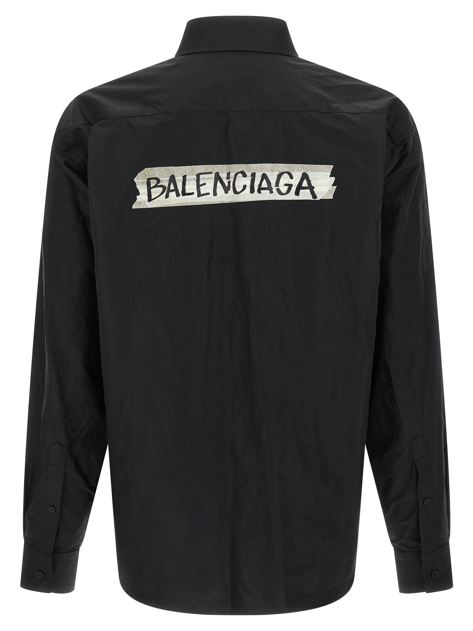 Balenciaga Schwarze Baumwollbluse