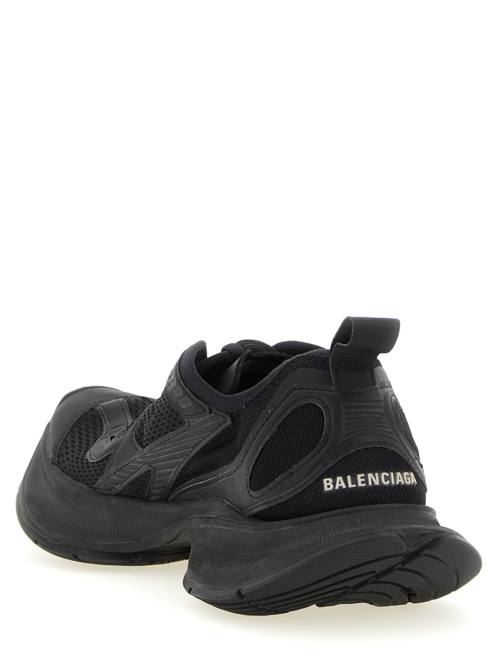 Balenciaga Schwarze Sneaker aus Polyester für sportliche Looks