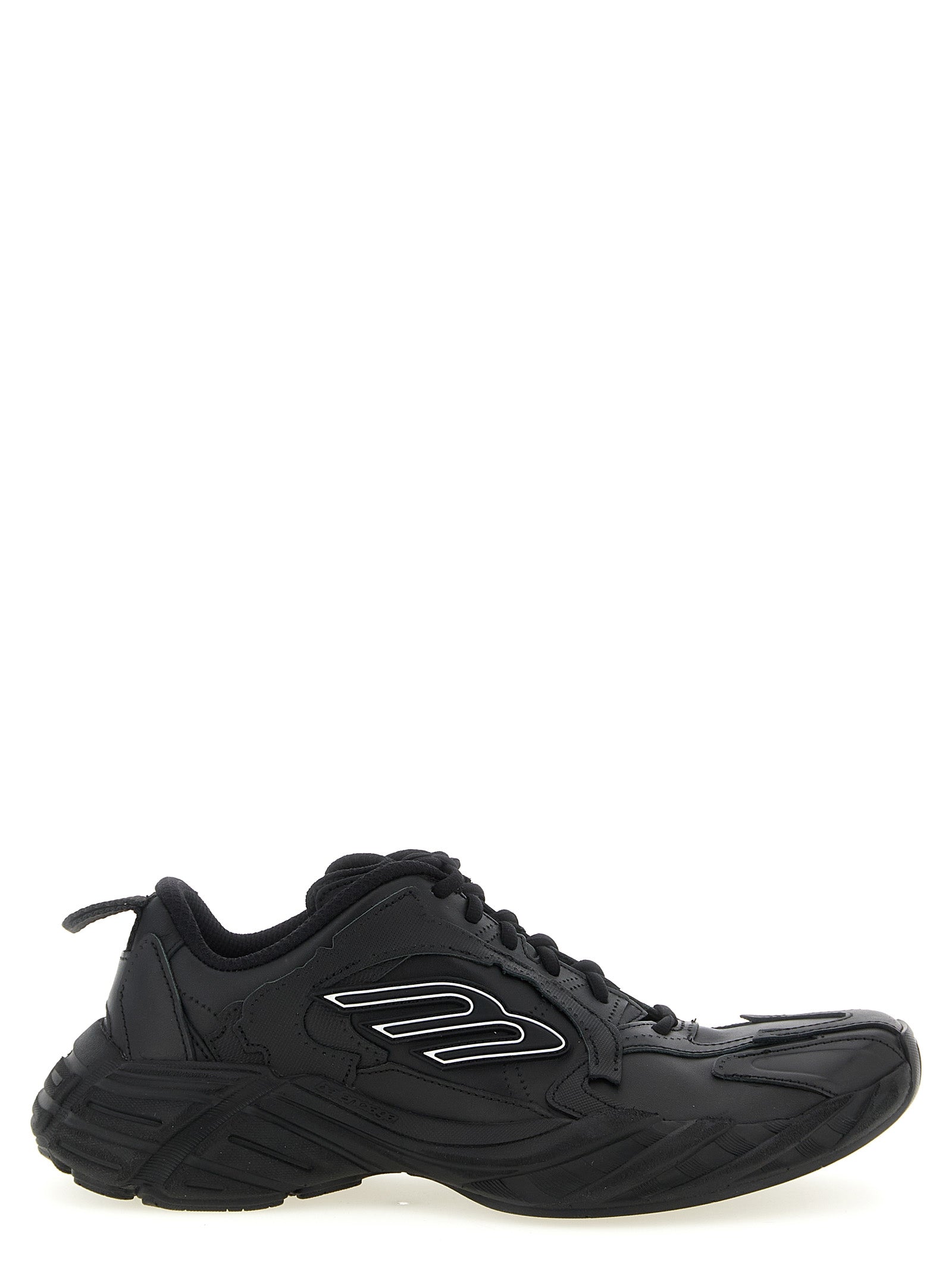 Balenciaga Schwarze Kalbsleder-Sneaker