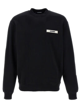 Jacquemus Schwarzer Baumwoll-Sweatshirt