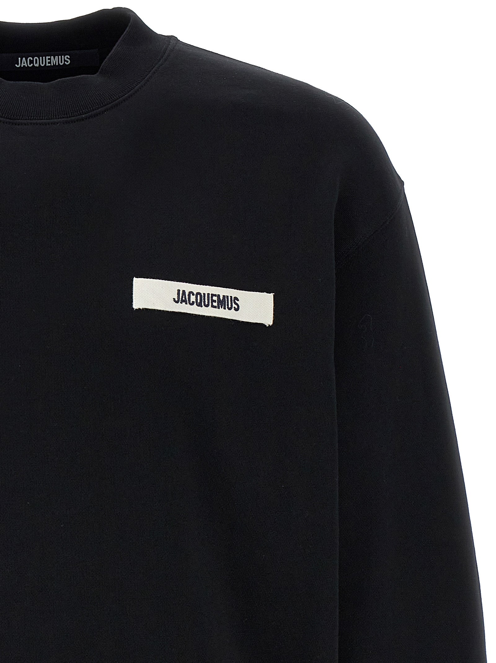 Jacquemus Schwarzer Baumwoll-Sweatshirt
