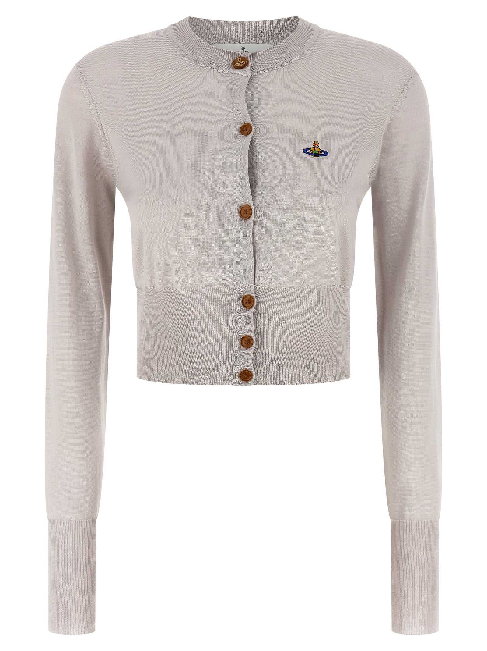Vivienne Westwood Grauer Wollcardigan