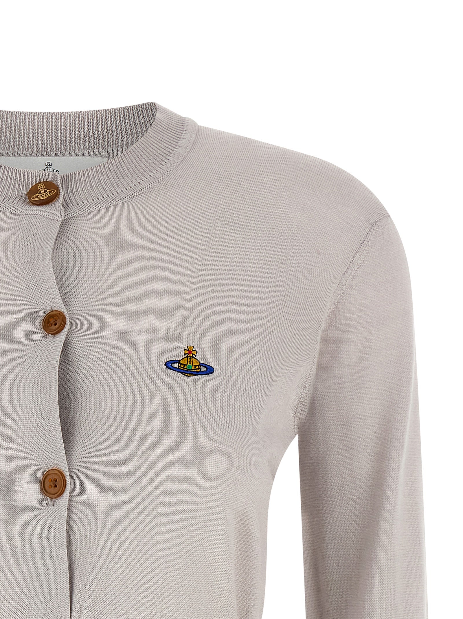 Vivienne Westwood Grauer Wollcardigan