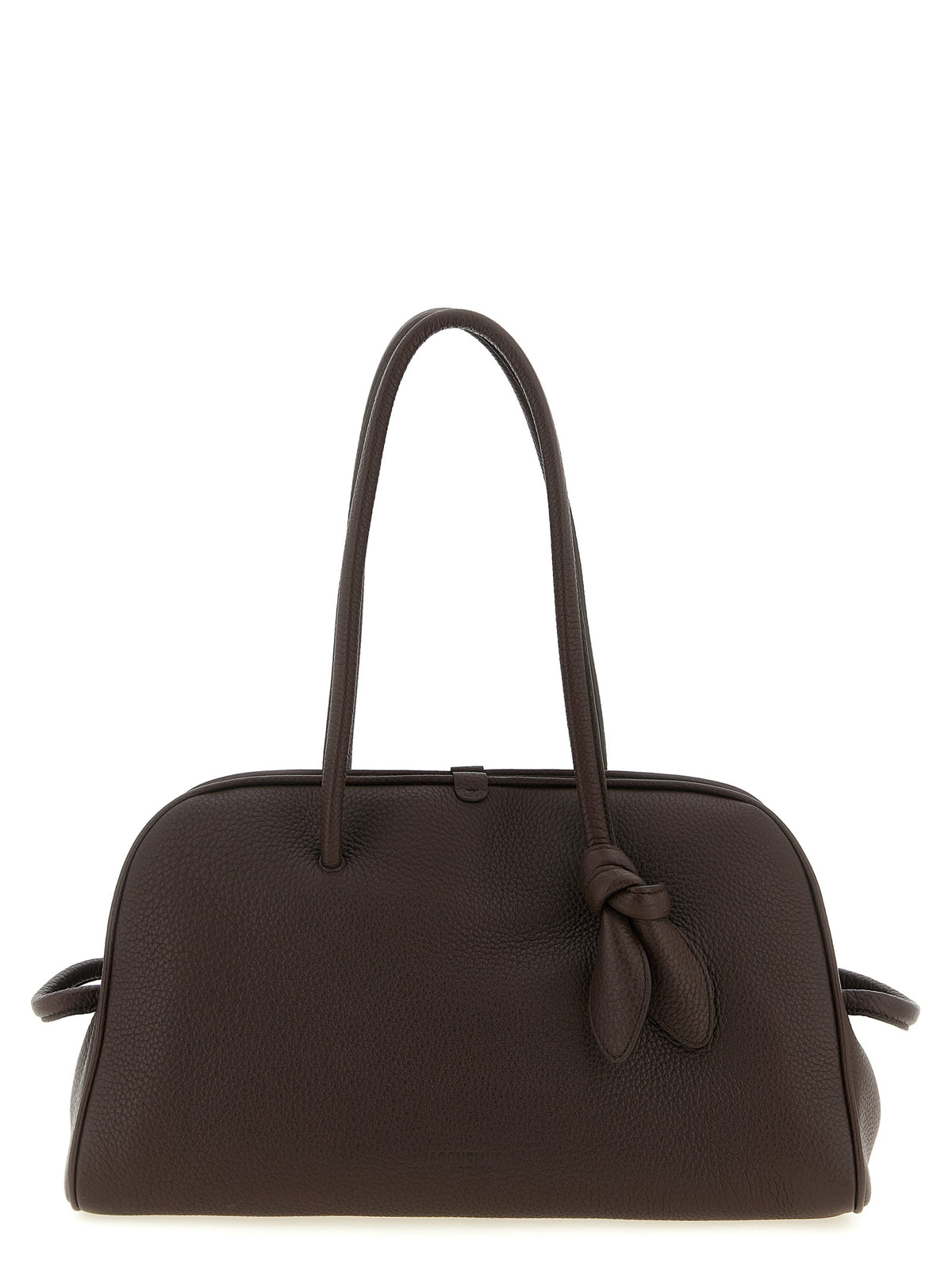 Jacquemus Braunes Kalbsleder Damen Crossbody Tasche