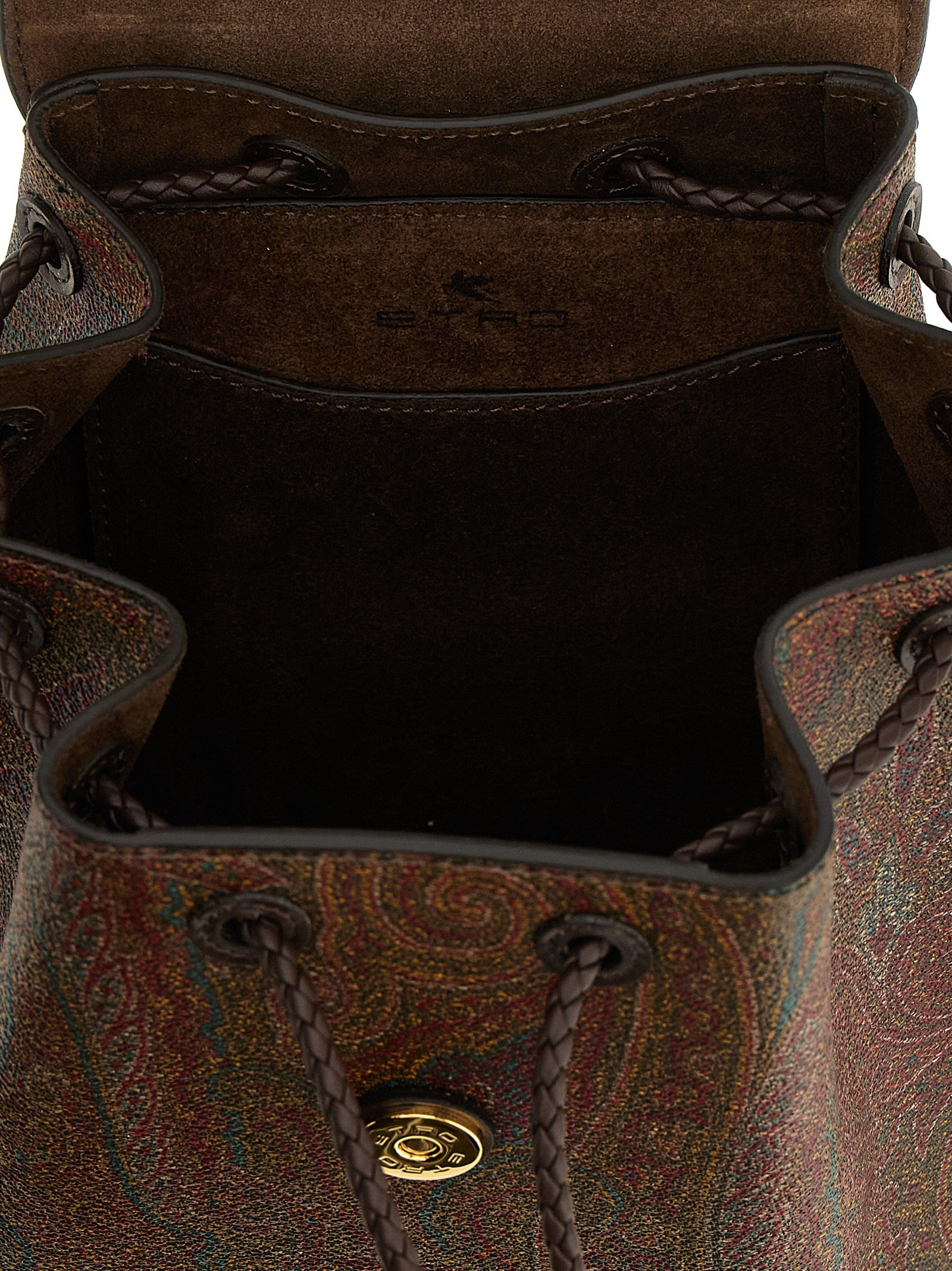 Etro Mehrfarbiger Rucksack aus Baumwolle