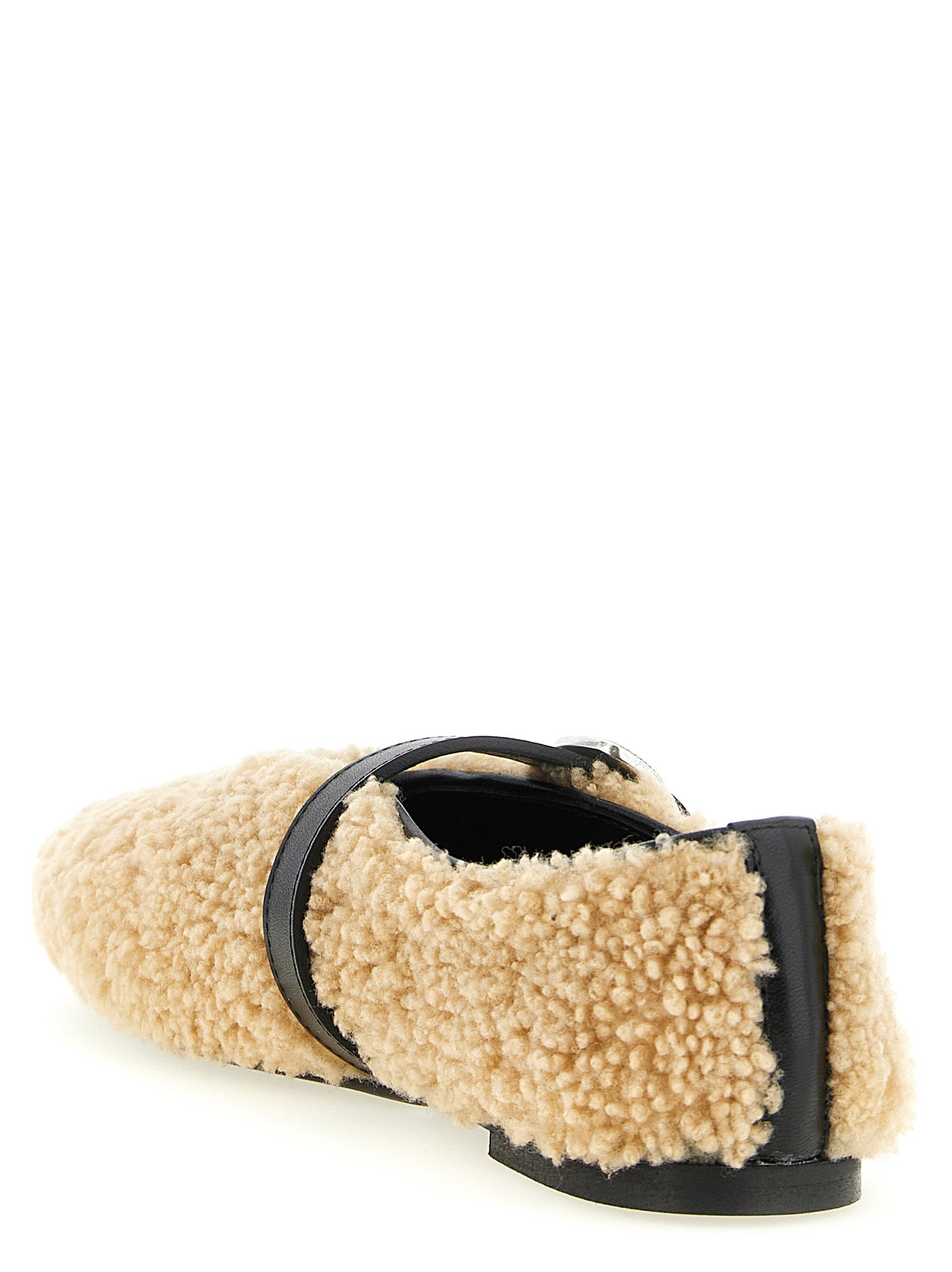 KATE CATE Beige Kalbsleder Ballerinas