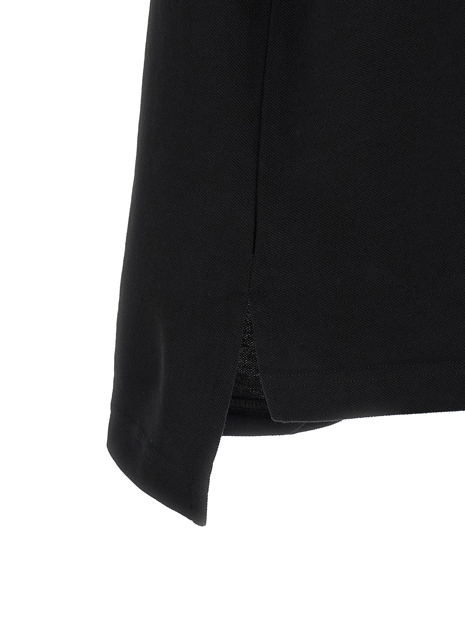 Balenciaga Schwarzes Baumwoll-Poloshirt