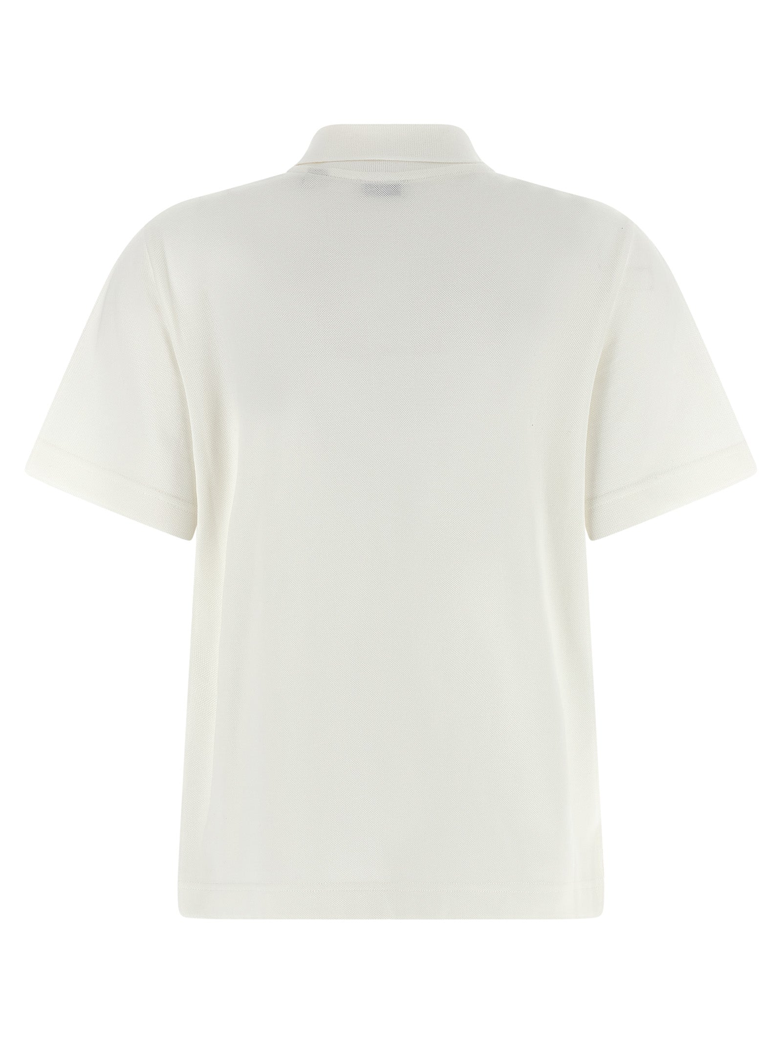 Burberry Weißes Poloshirt aus Baumwolle
