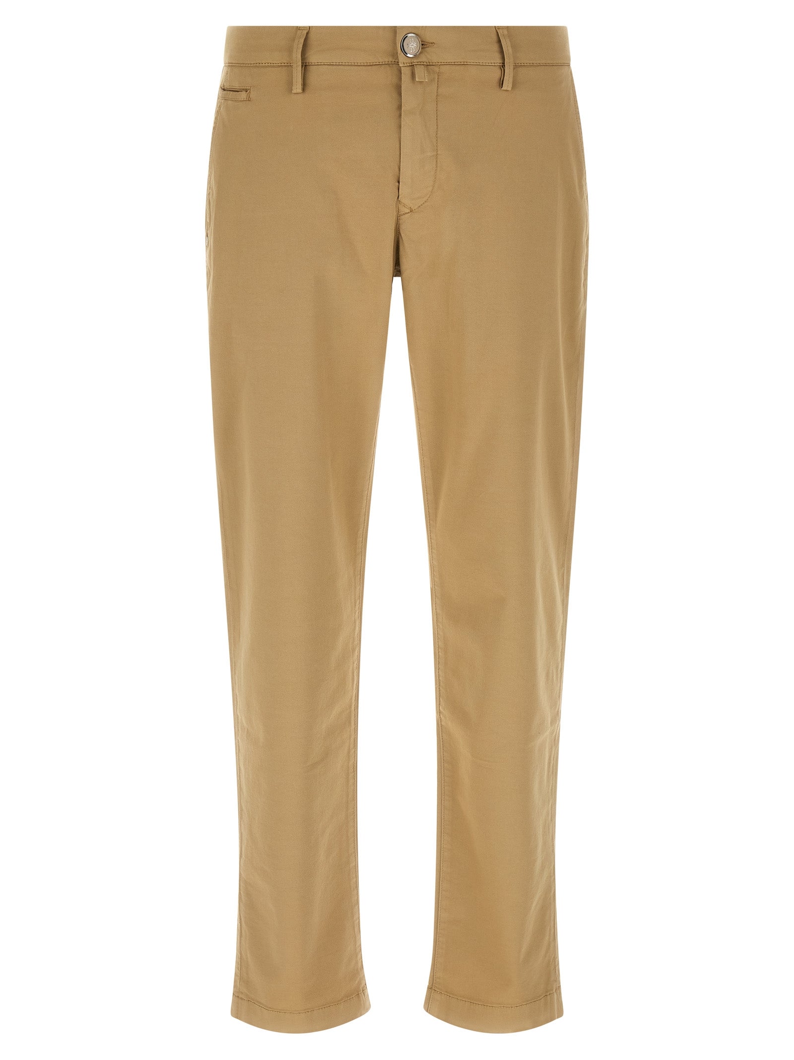 Jacob Cohen Beige Baumwoll-Chino-Hose
