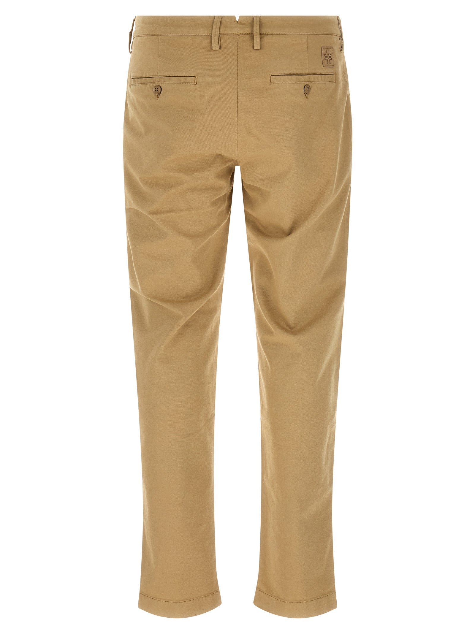 Jacob Cohen Beige Baumwoll-Chino-Hose