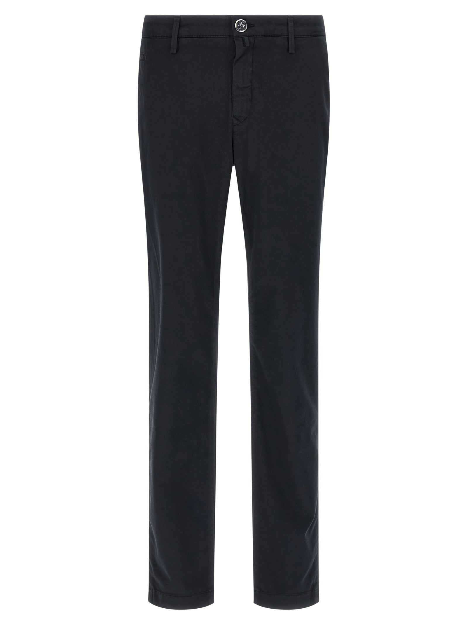 Jacob Cohen Blaue Baumwoll-Chino-Hose