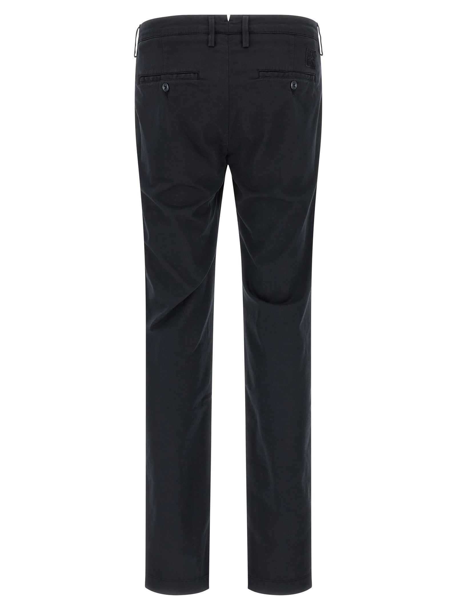 Jacob Cohen Blaue Baumwoll-Chino-Hose