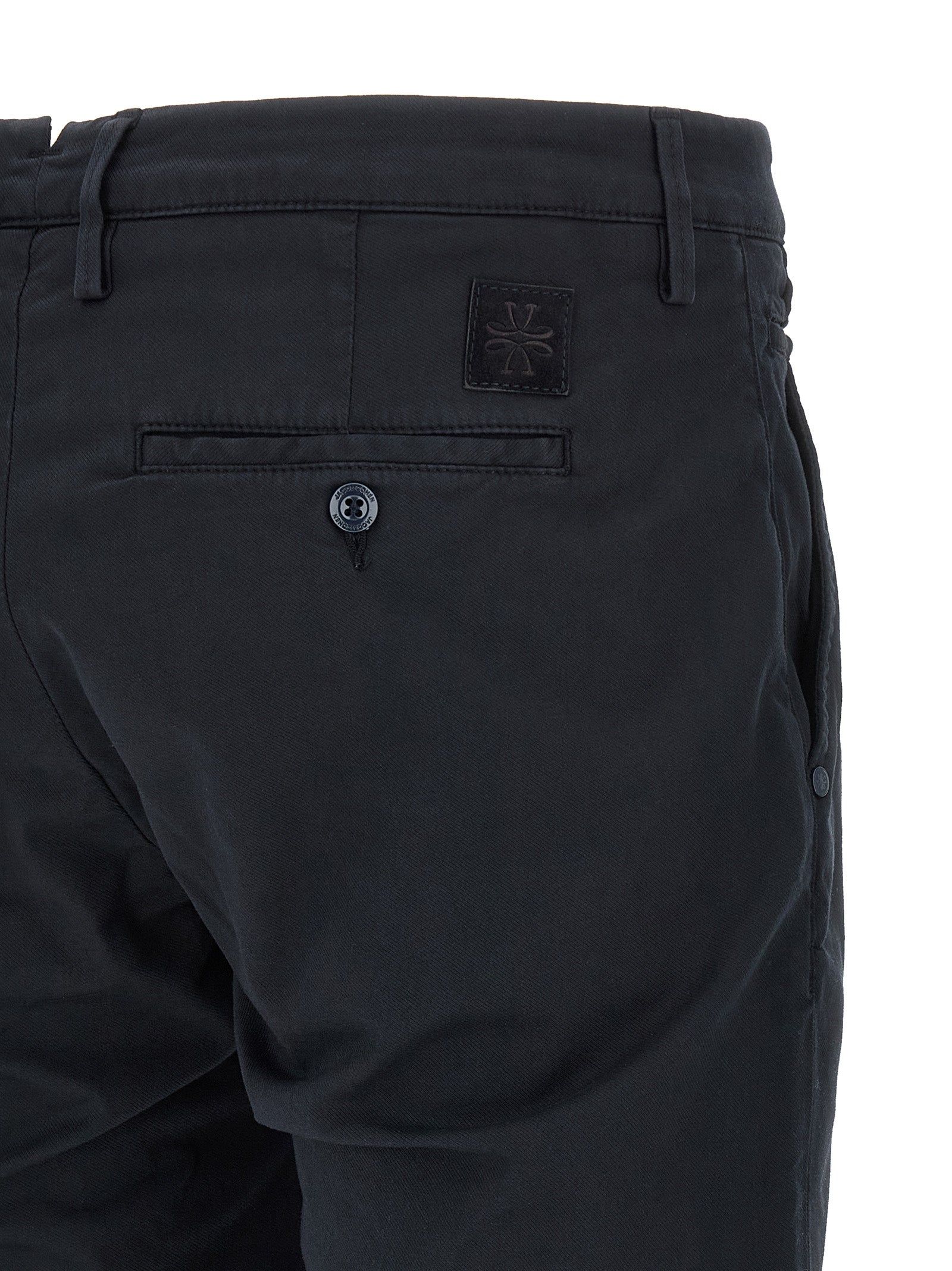 Jacob Cohen Blaue Baumwoll-Chino-Hose