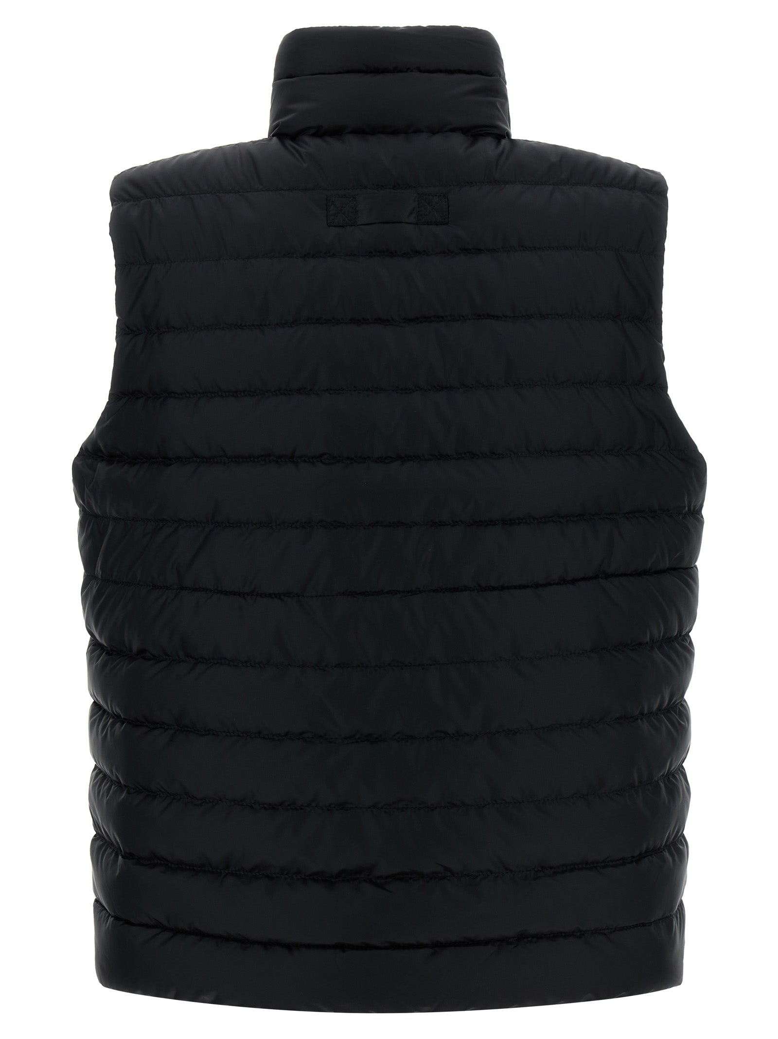 Canada Goose Schwarze ärmellose Jacke aus Polyamid