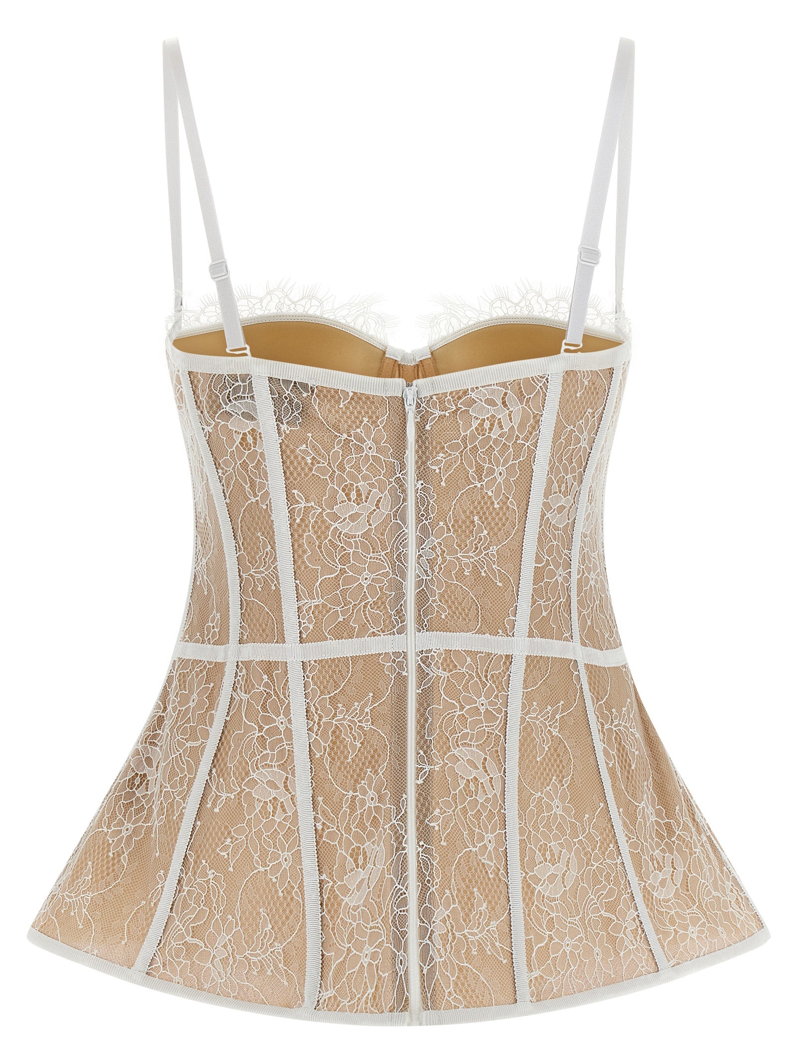 Giuseppe Di Morabito Weiße Polyamid-Tanktops