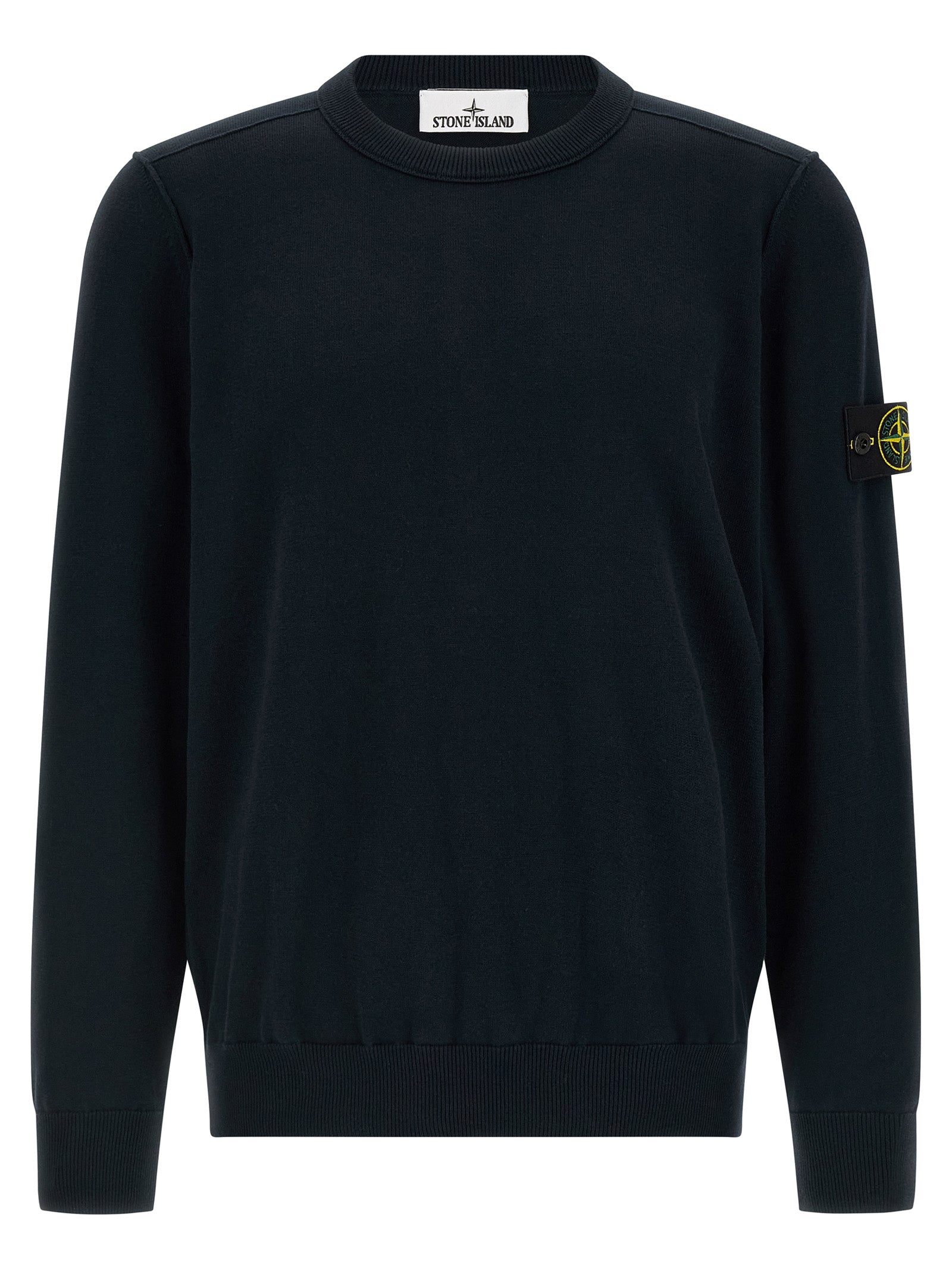 Stone Island Blauer Baumwollcardigan