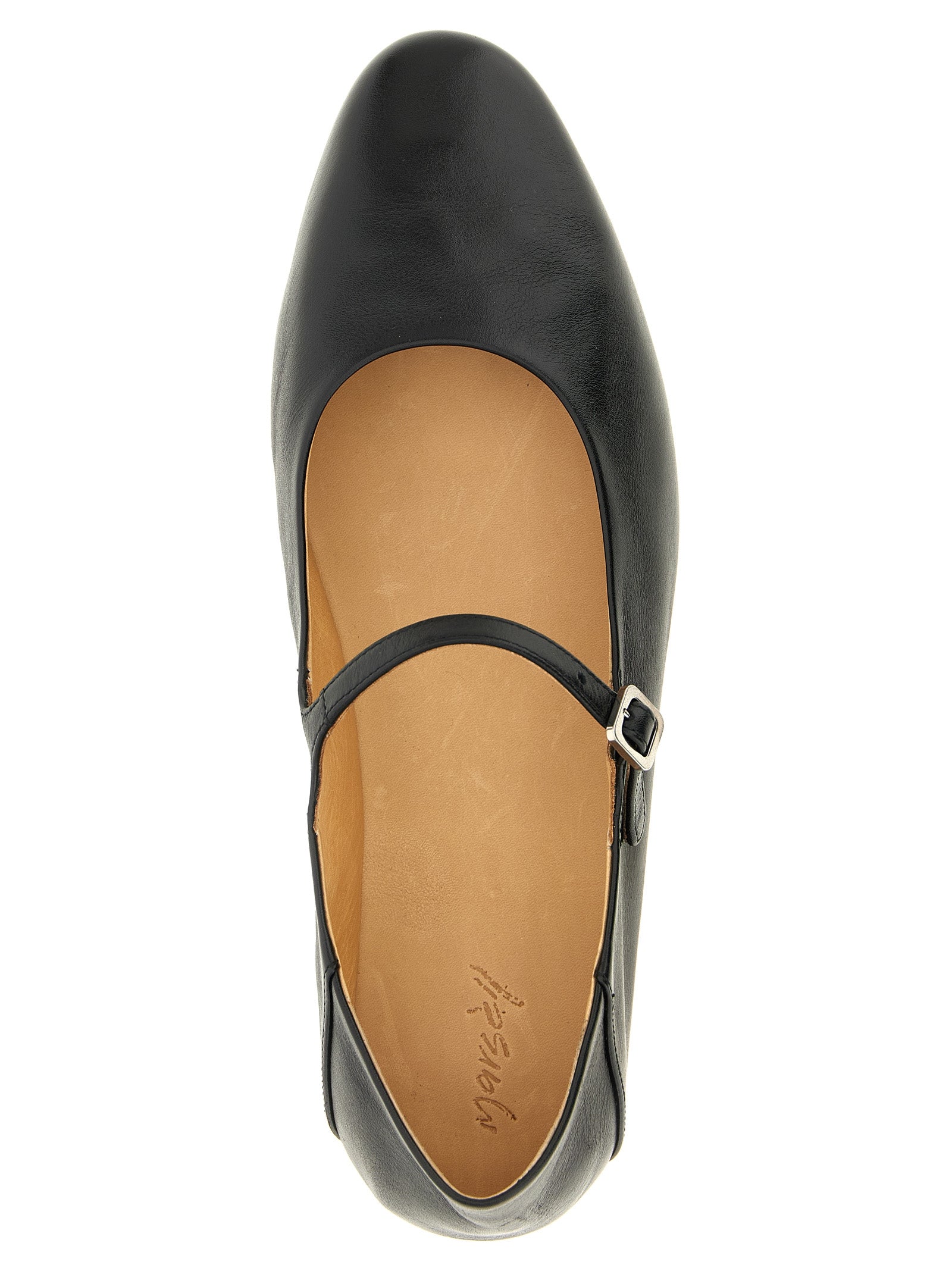 Marsell Schwarze Ballerinas aus Kalbsleder