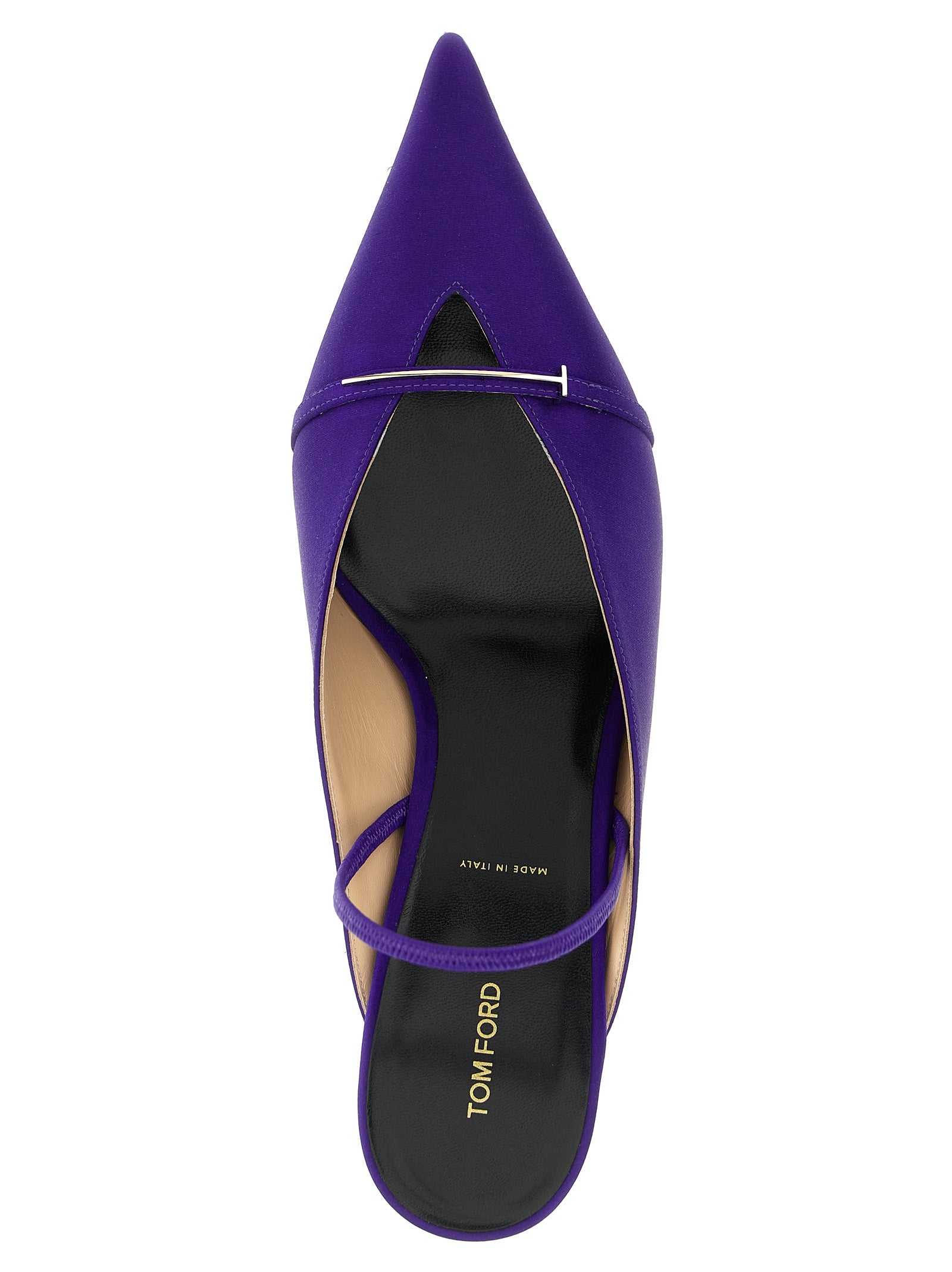 Tom Ford Violette Pumps aus Viskose mit mittlerem Absatz