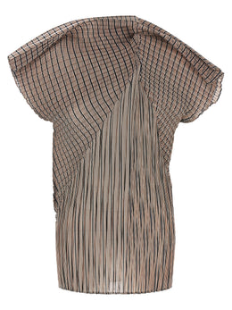 Issey Miyake Braunes Hemd aus Polyester
