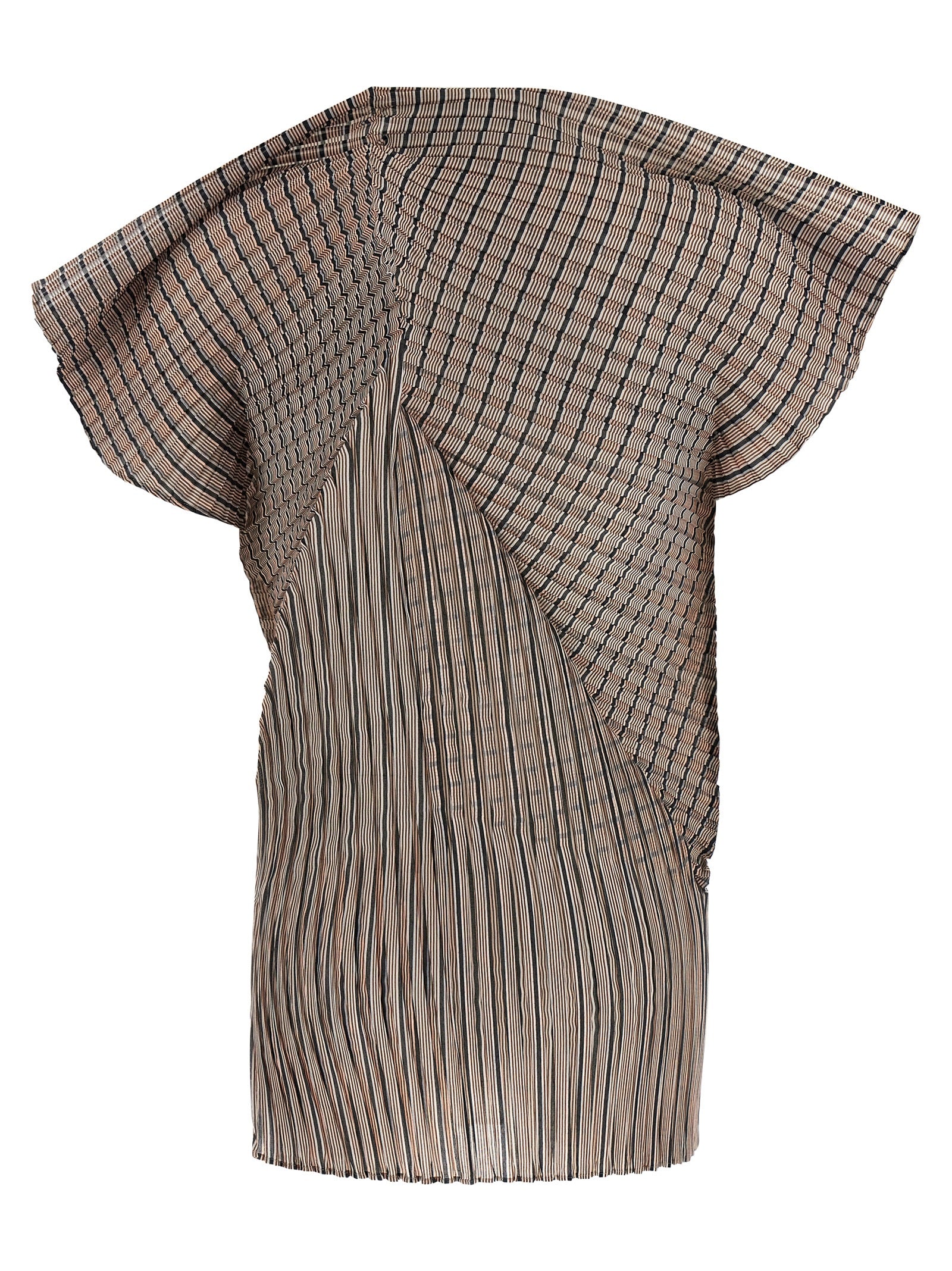 Issey Miyake Braunes Hemd aus Polyester