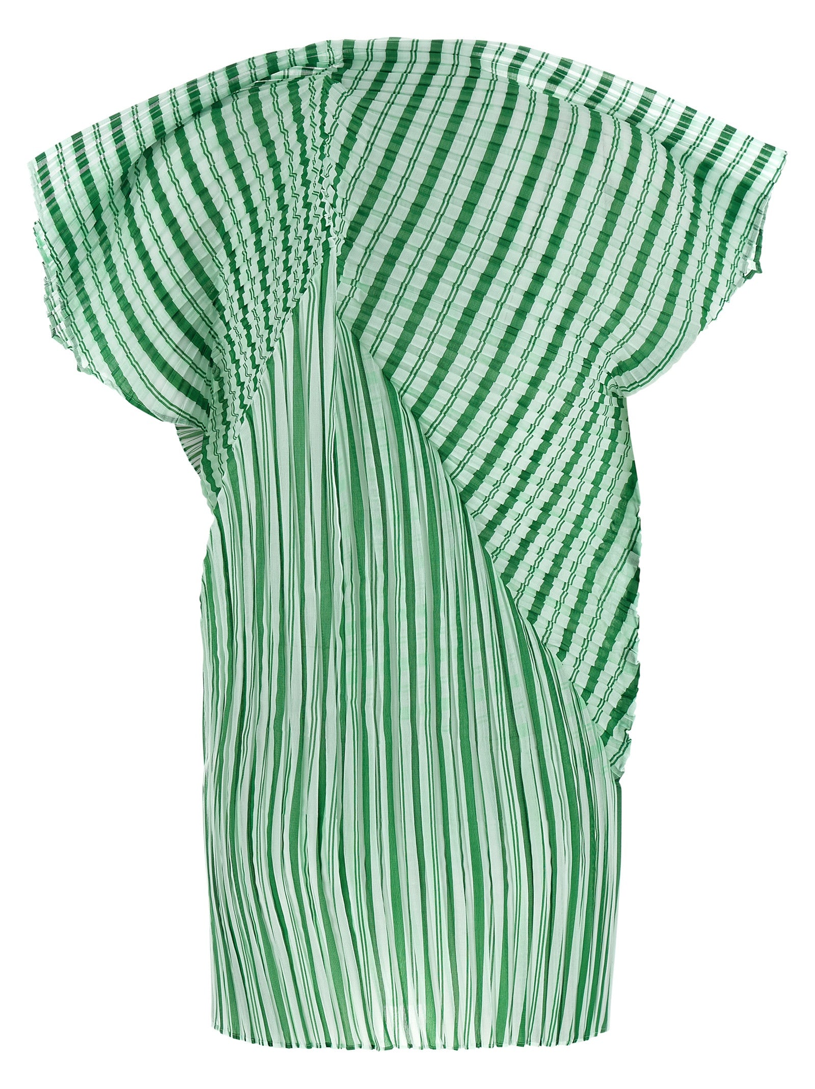 Issey Miyake Bicolor Polyester Muster Hemd