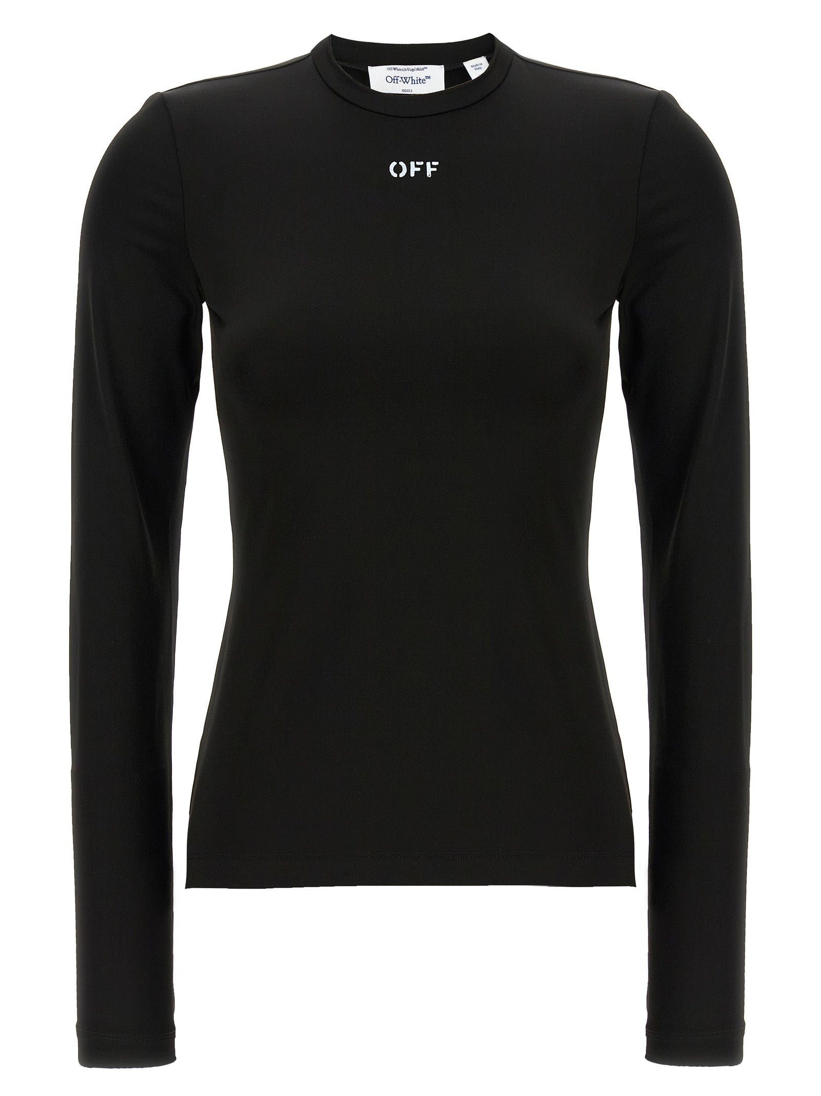 Off-White Schwarzer Cardigan aus Acetat