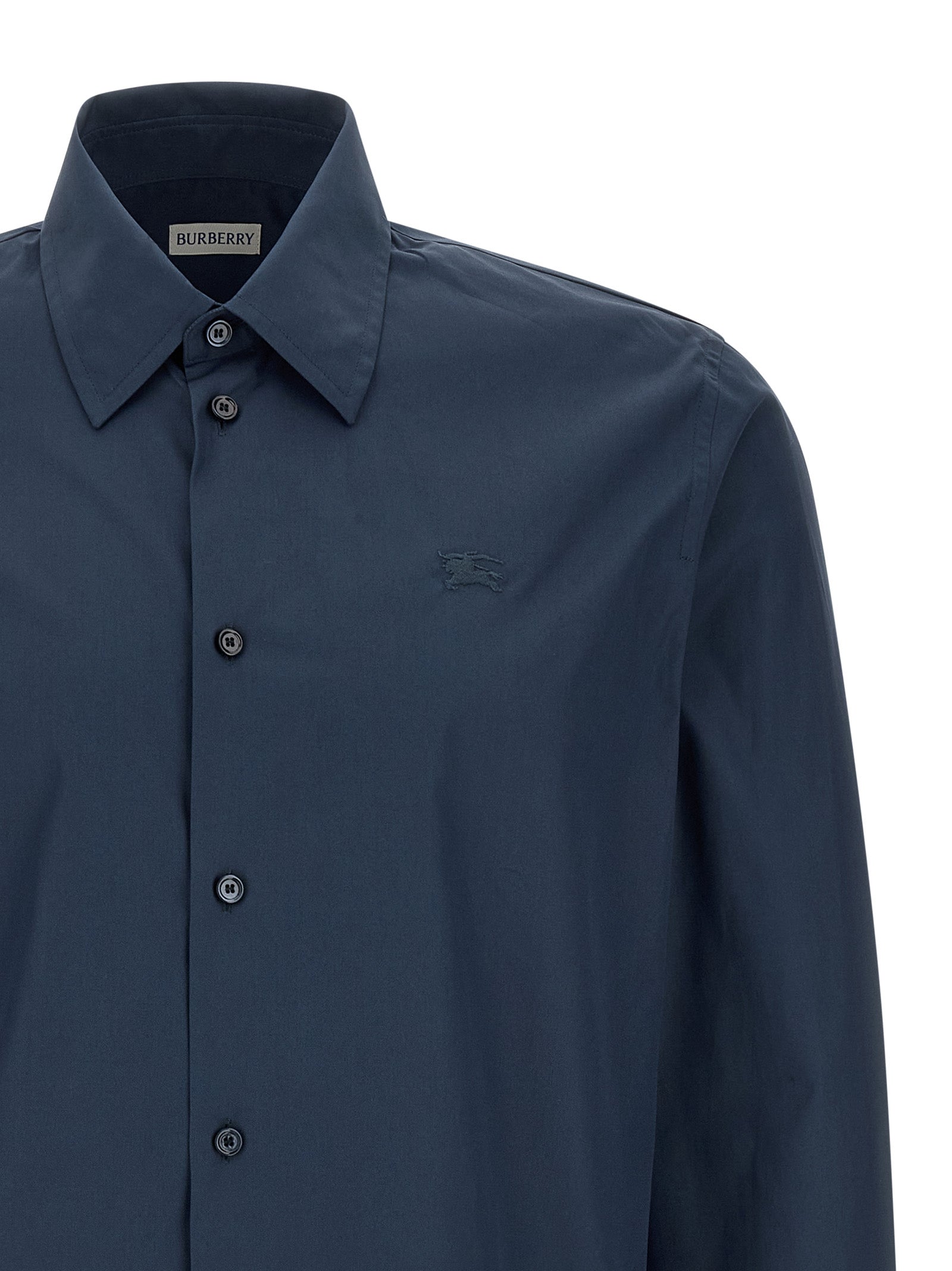 Burberry Blaue Baumwollbluse