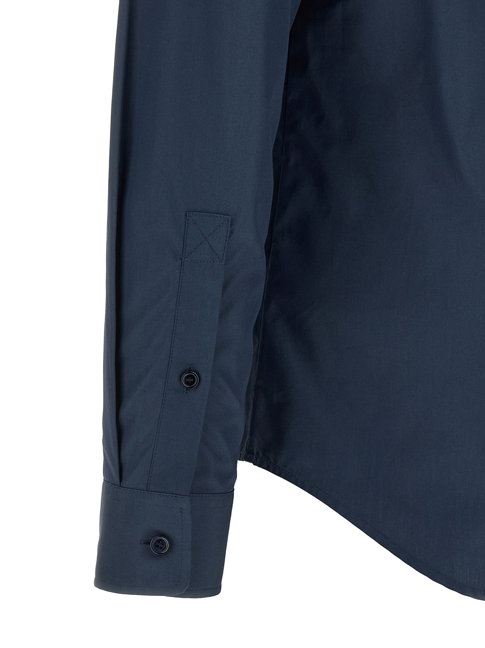 Burberry Blaue Baumwollbluse