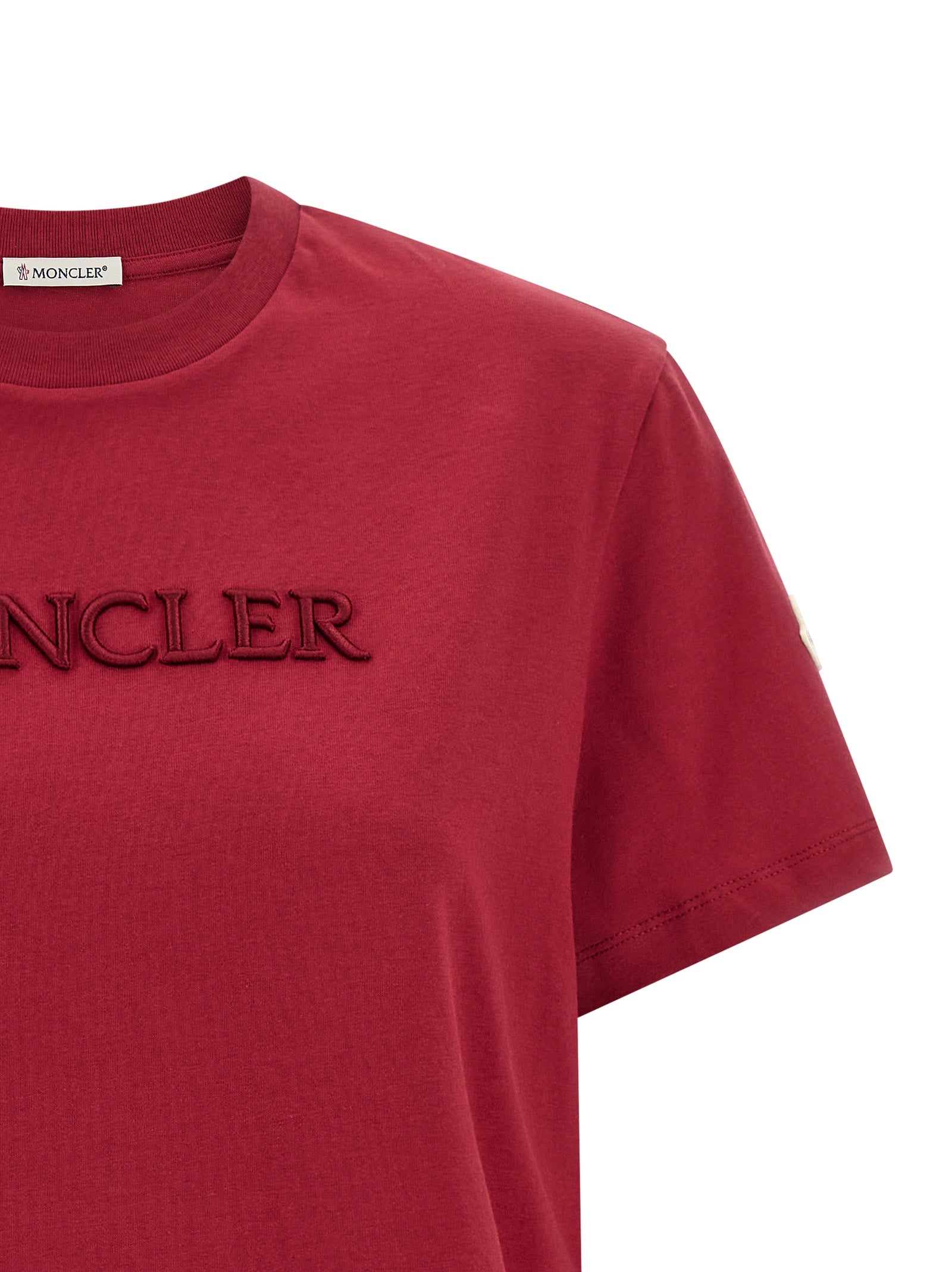 Moncler Mehrfarbiges Baumwoll-T-Shirt