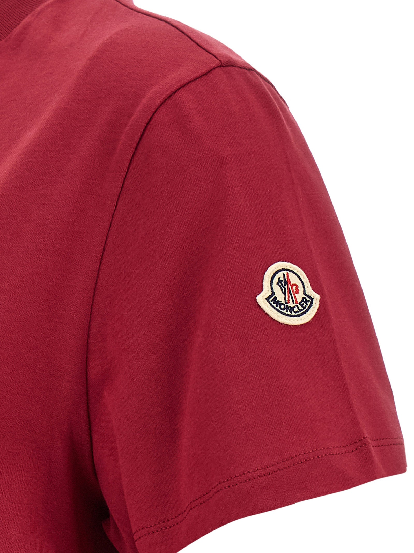 Moncler Mehrfarbiges Baumwoll-T-Shirt