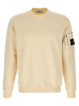 Stone Island Beige Baumwoll-Sweatshirt