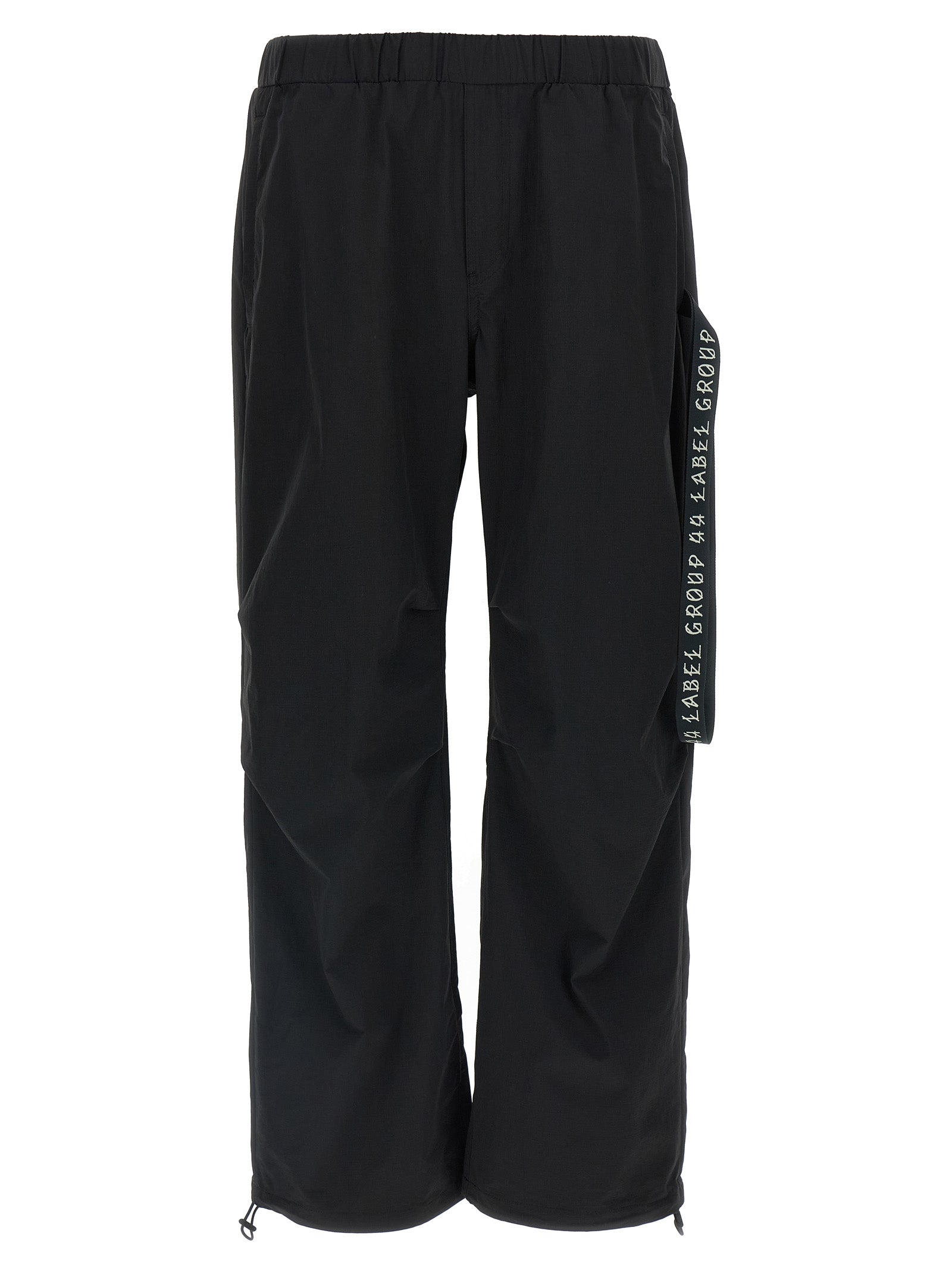 44 Label Group Schwarze Polyamid-Sporthose