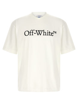 Off-White Bicolor Cotton T-Shirt