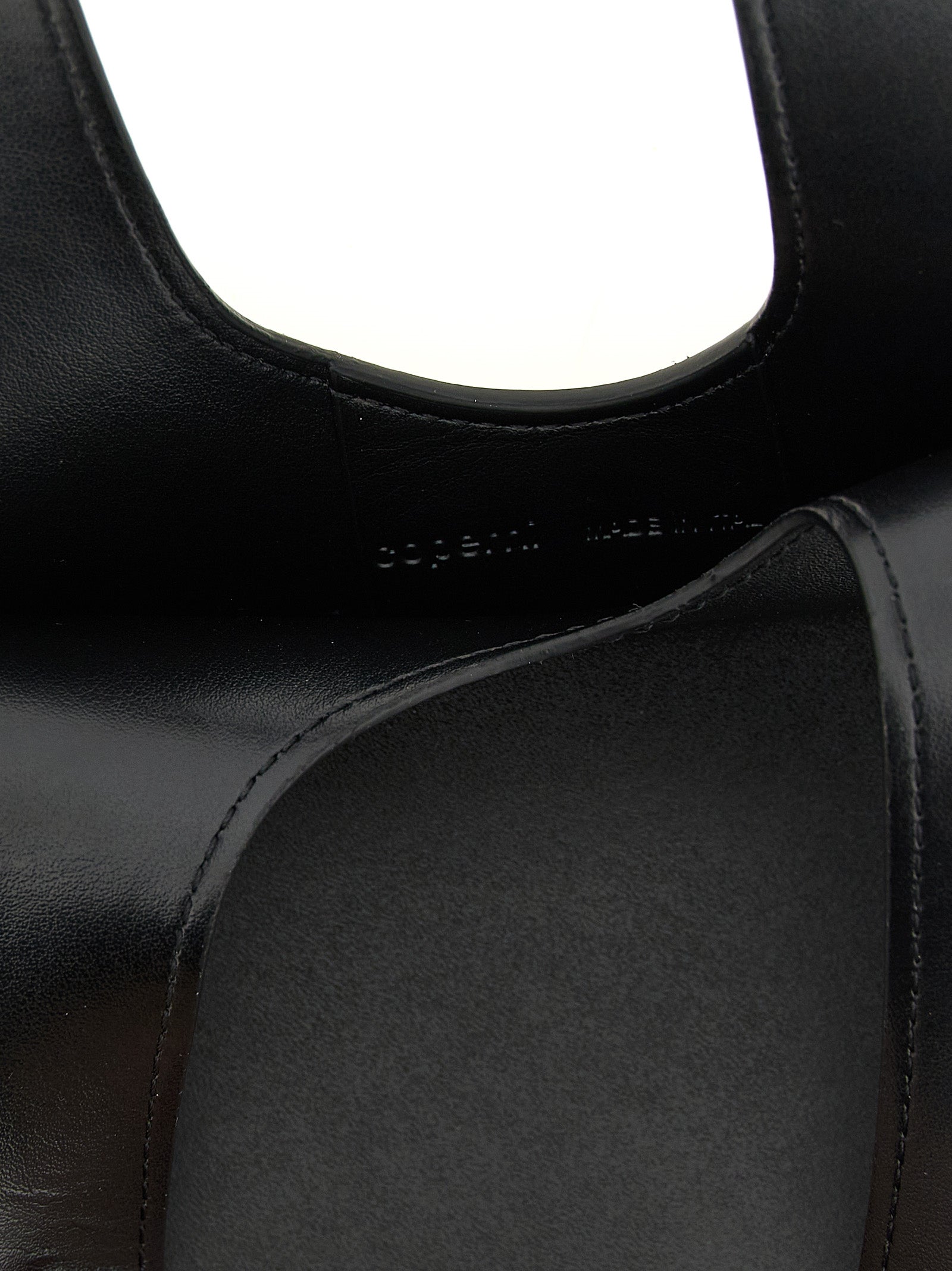 Coperni Schwarze Kalbsleder-Handtasche