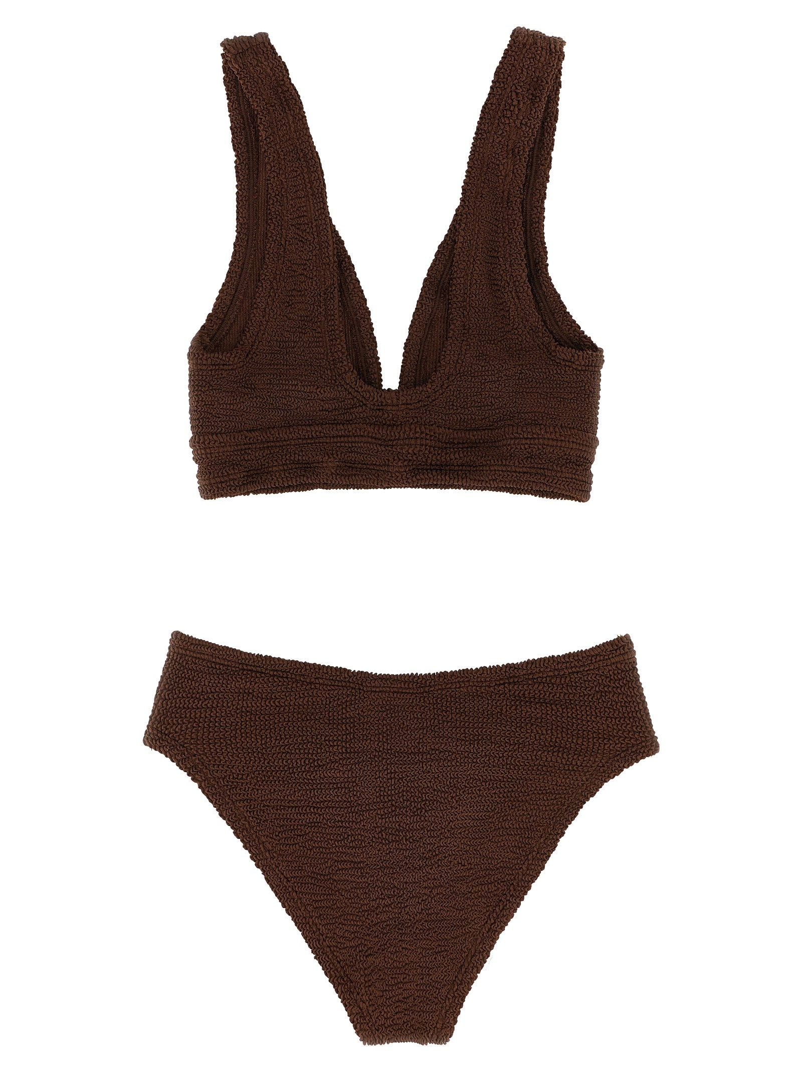 Hunza G Brauner Bikini aus Polyamid