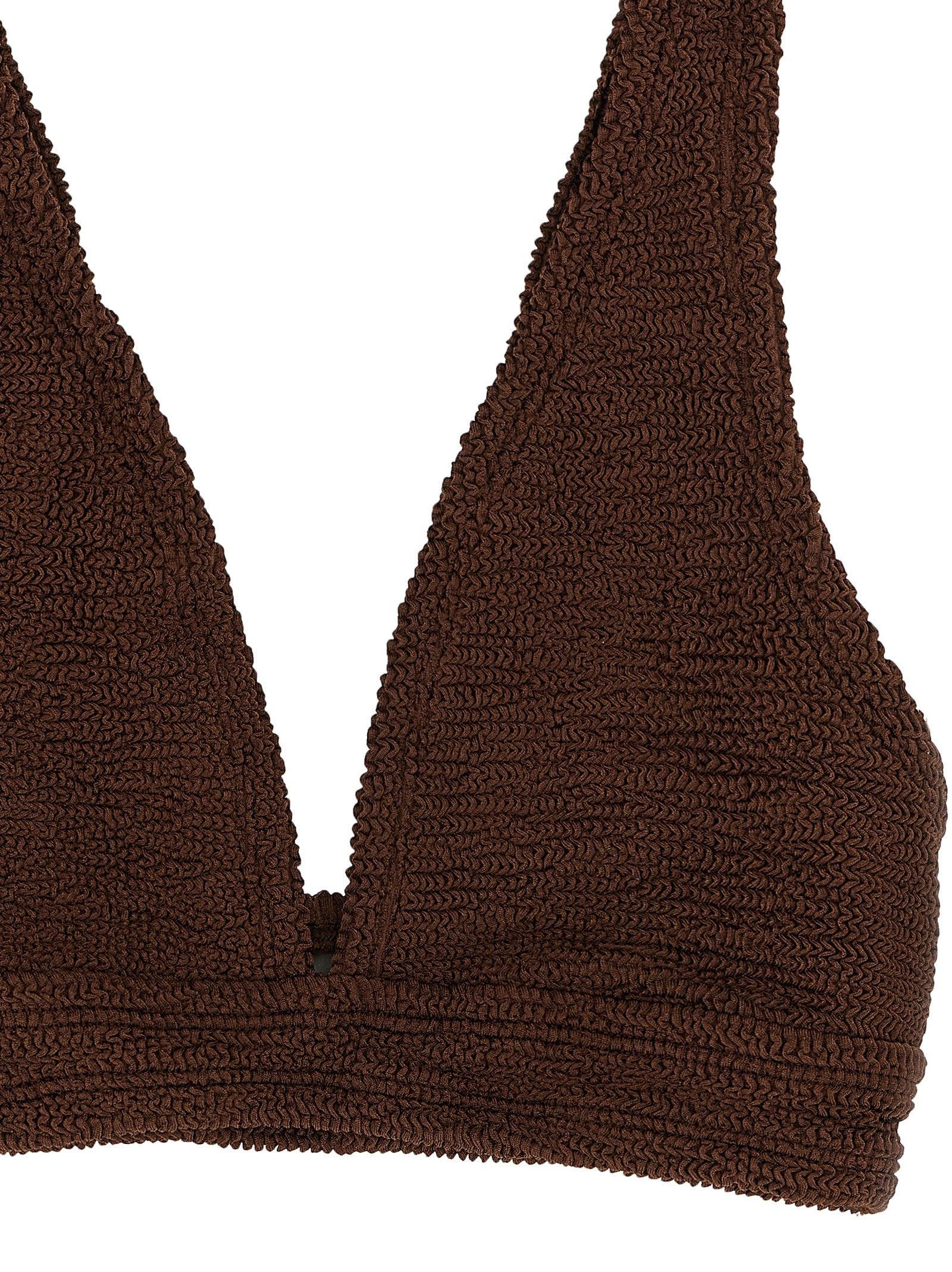 Hunza G Brauner Bikini aus Polyamid