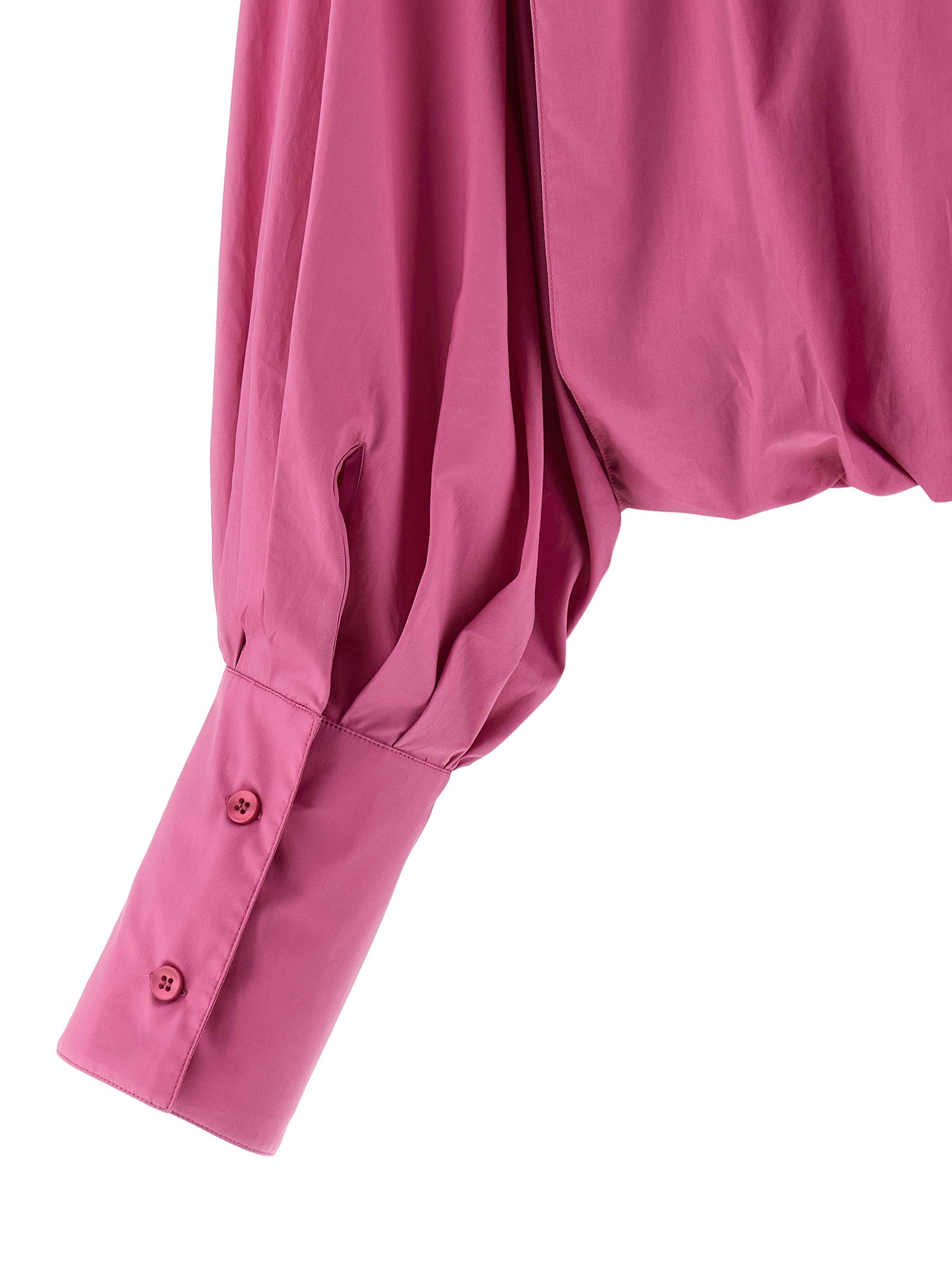 THELATEST Fuchsia Baumwollbluse