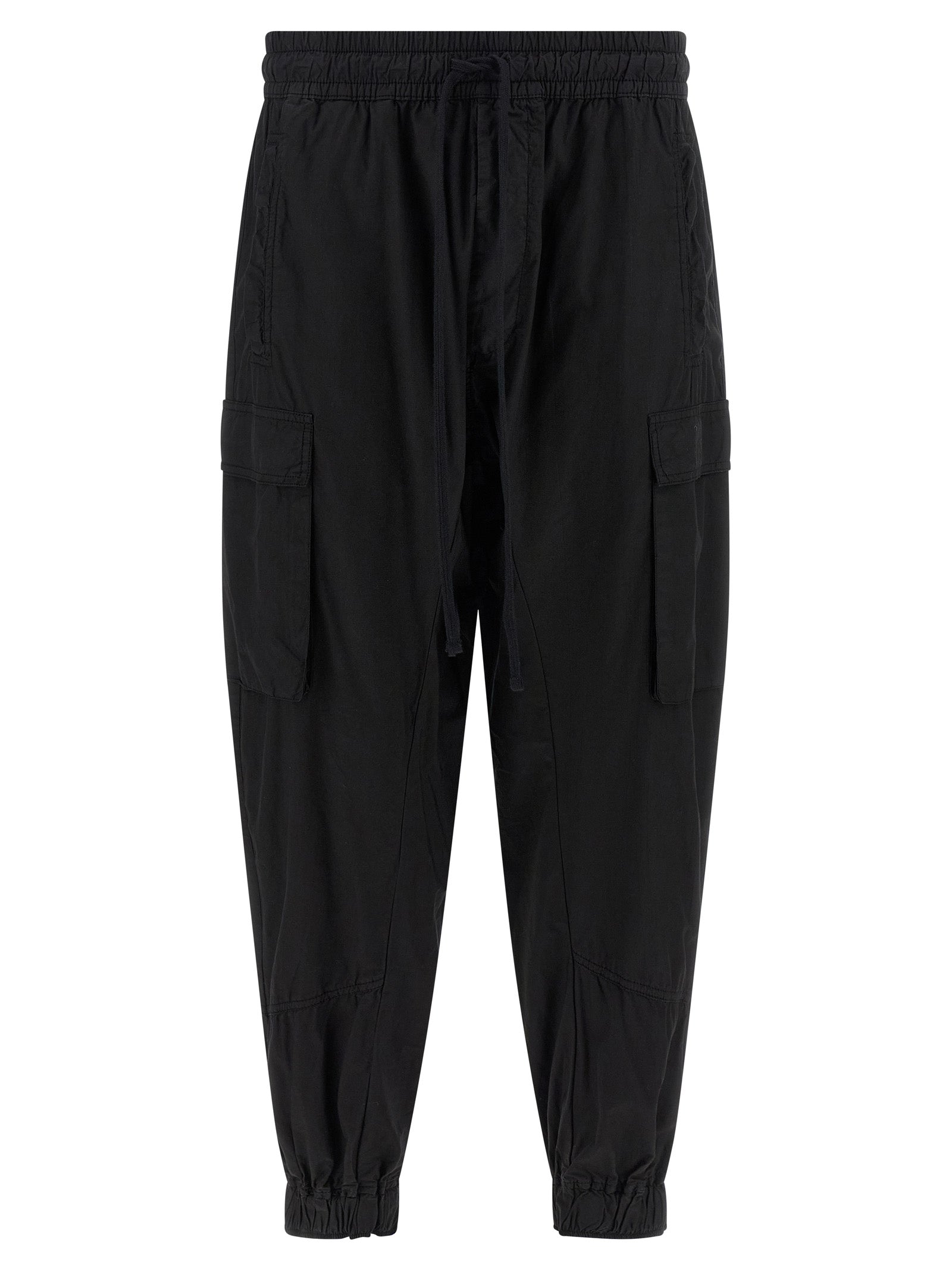 Thom Krom Schwarze Cargo-Hose aus Bio-Baumwolle