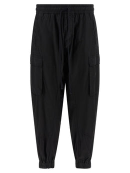 Thom Krom Schwarze Cargo-Hose aus Bio-Baumwolle