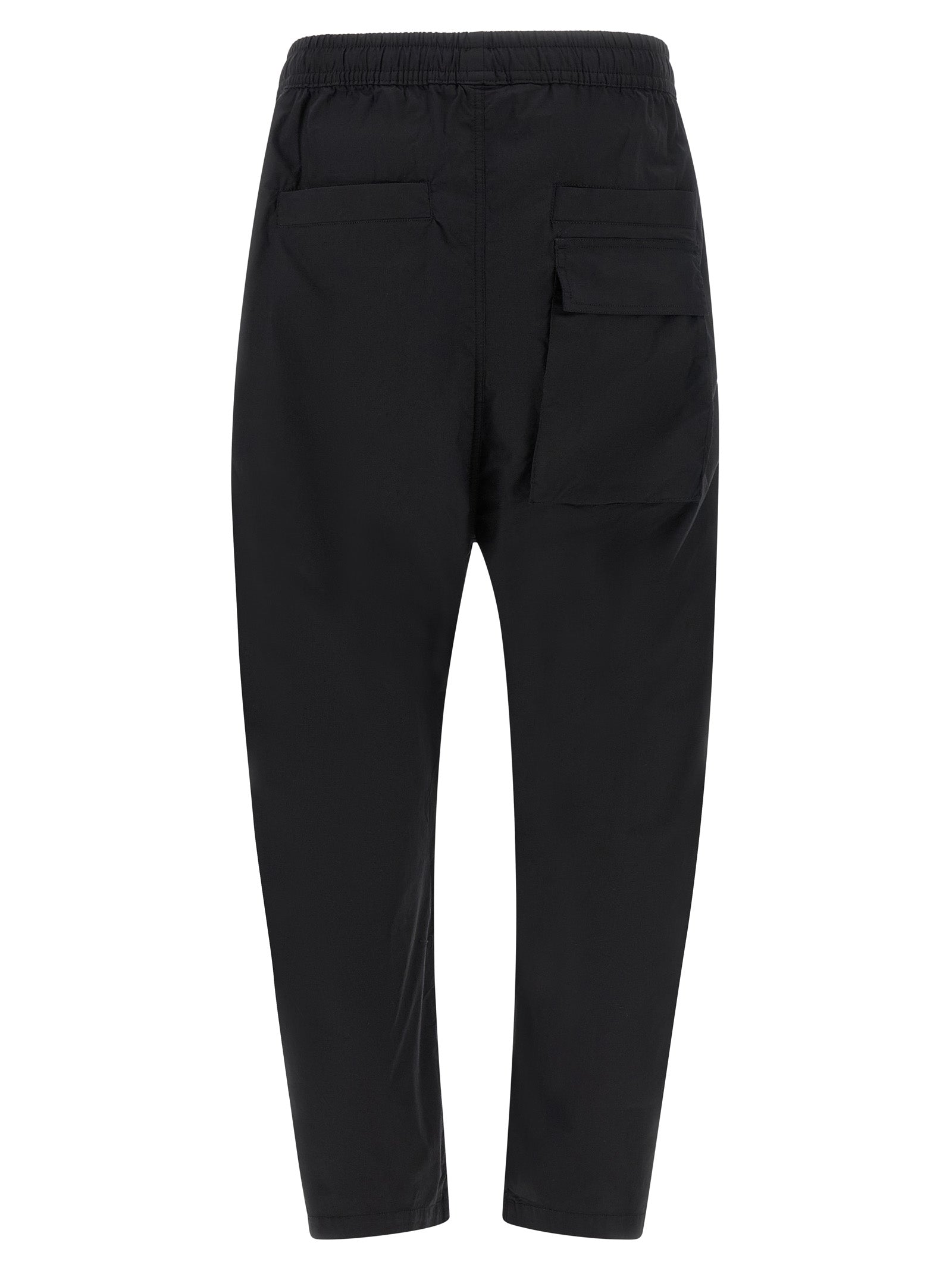 Thom Krom Schwarze Baumwoll-Freizeithose