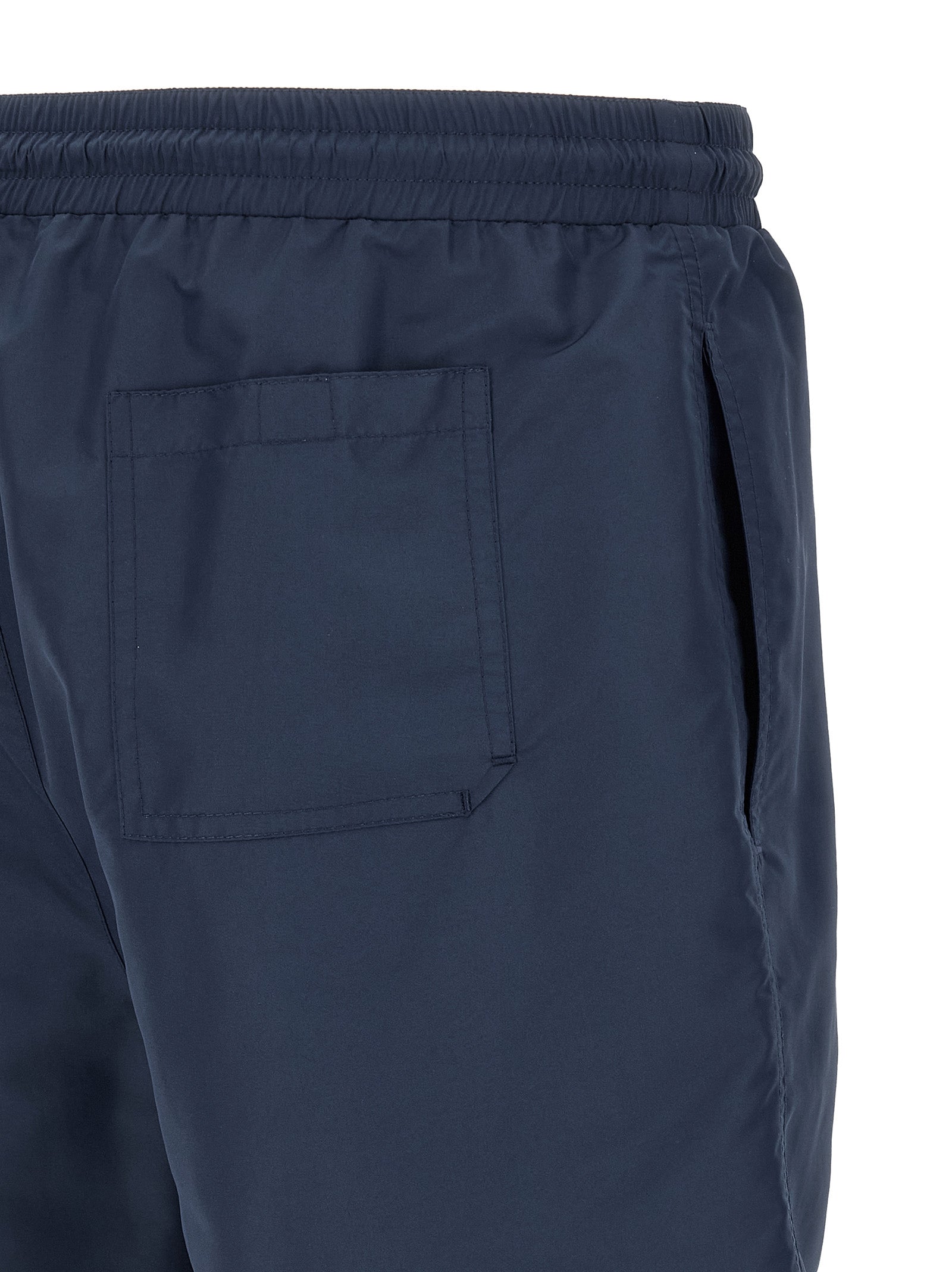 Brunello Cucinelli Blaue Badeshorts aus Polyester