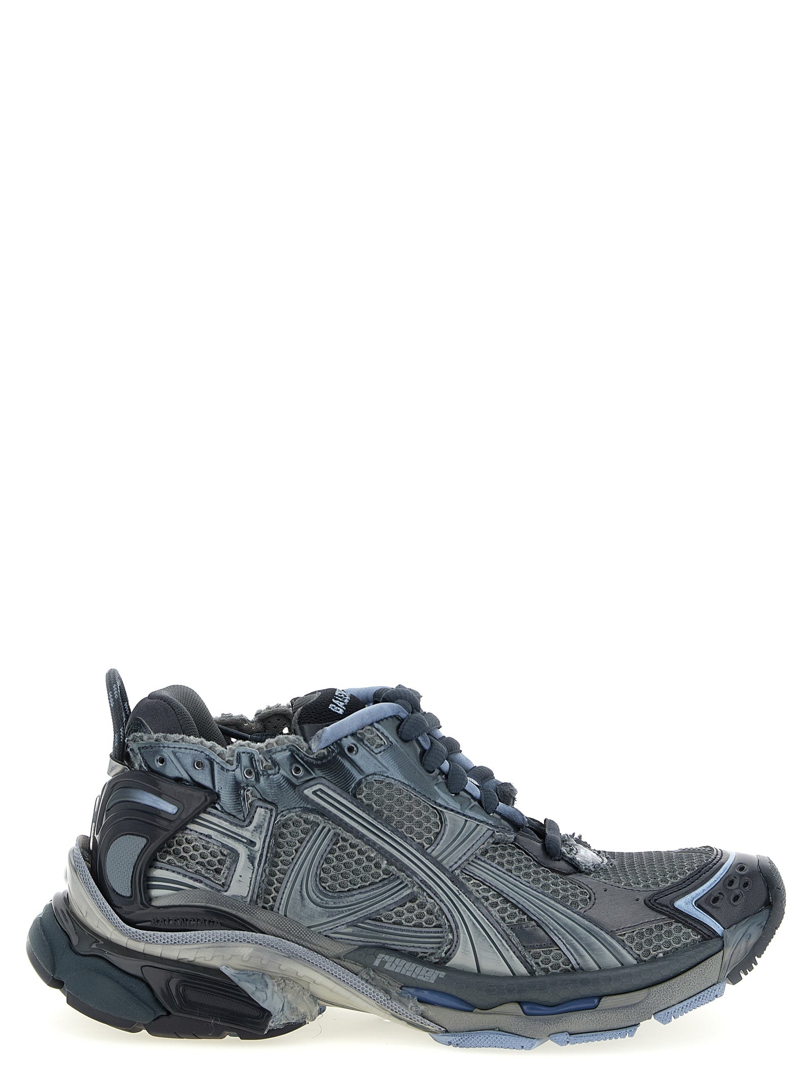 Balenciaga Graue Sneaker aus Polyethylen im Athletic-Stil