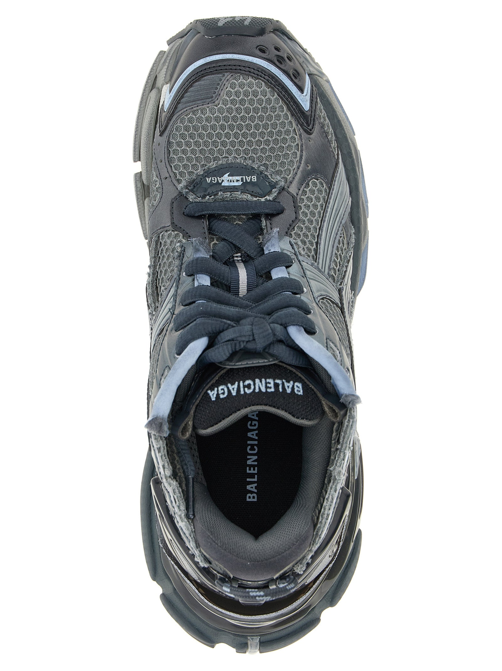 Balenciaga Graue Sneaker aus Polyethylen im Athletic-Stil