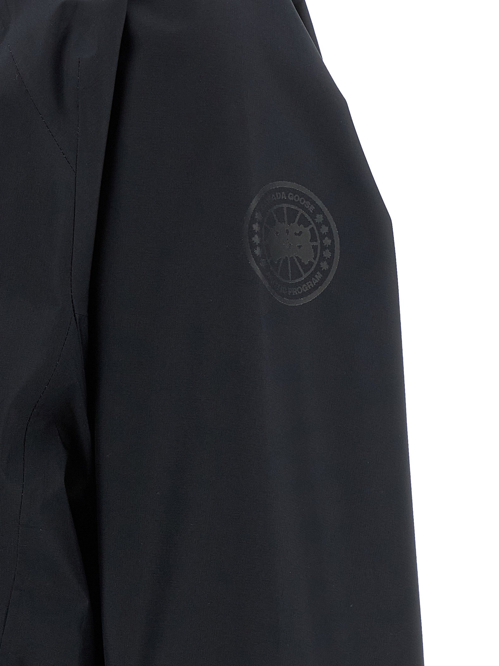 Canada Goose Schwarze Shell-Jacke aus Polyester