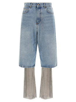 Giuseppe Di Morabito Mehrfarbige Baumwoll-Bermudashorts