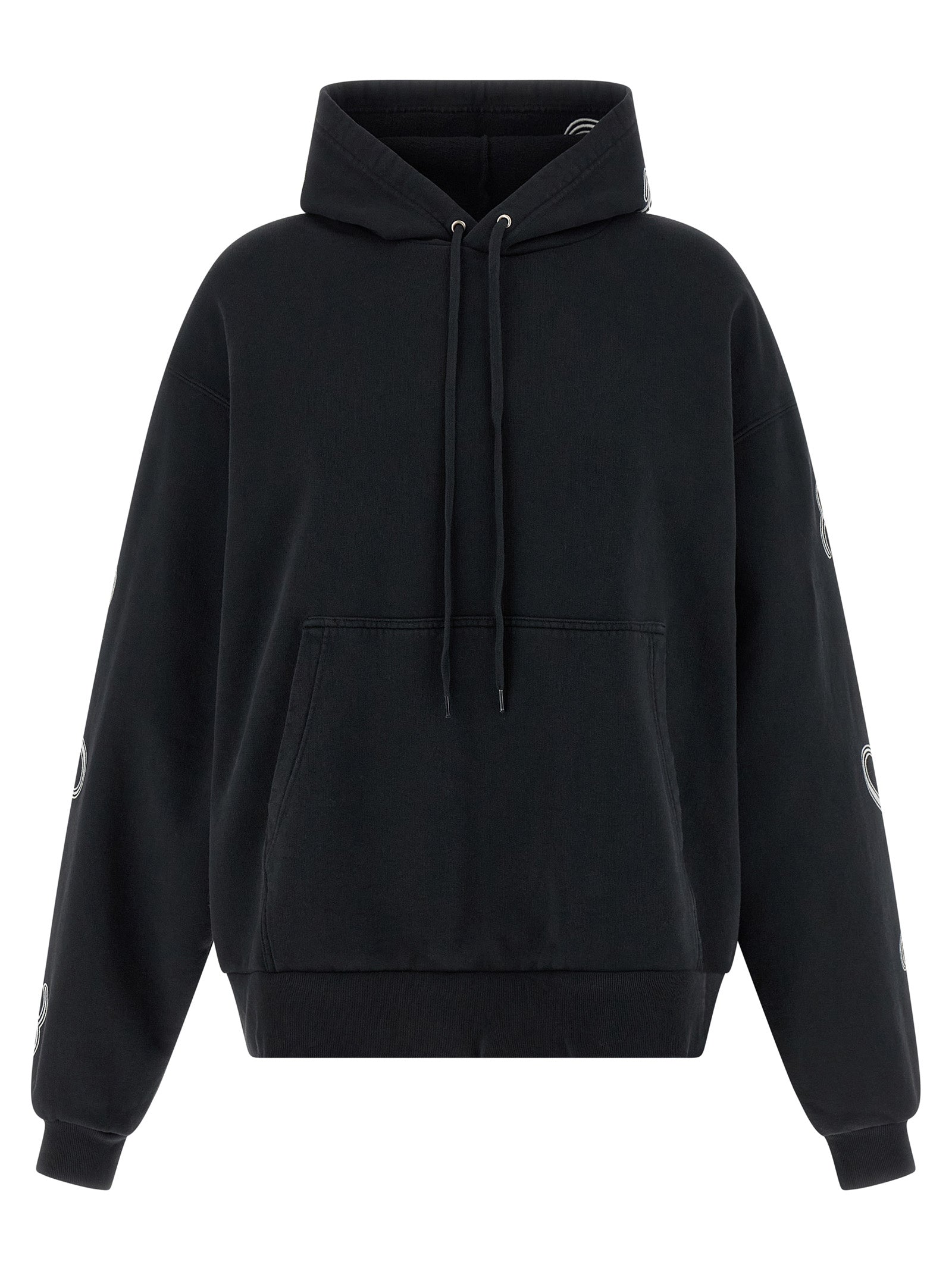 Balenciaga Schwarzer Baumwoll-Hoodie