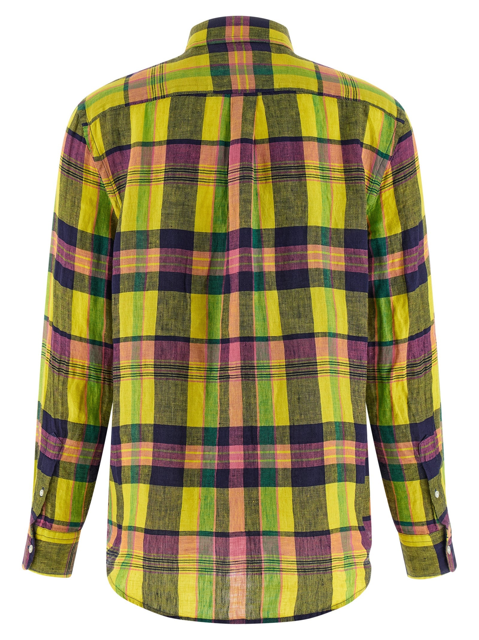 Polo Ralph Lauren Mehrfarbige Leinenbluse